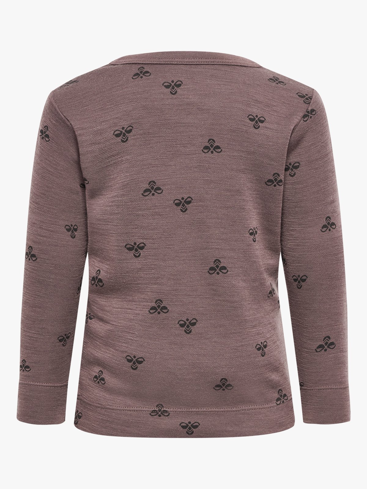 Hummel Mini Wool T-Shirt Long Sleeve Twilight Mauve