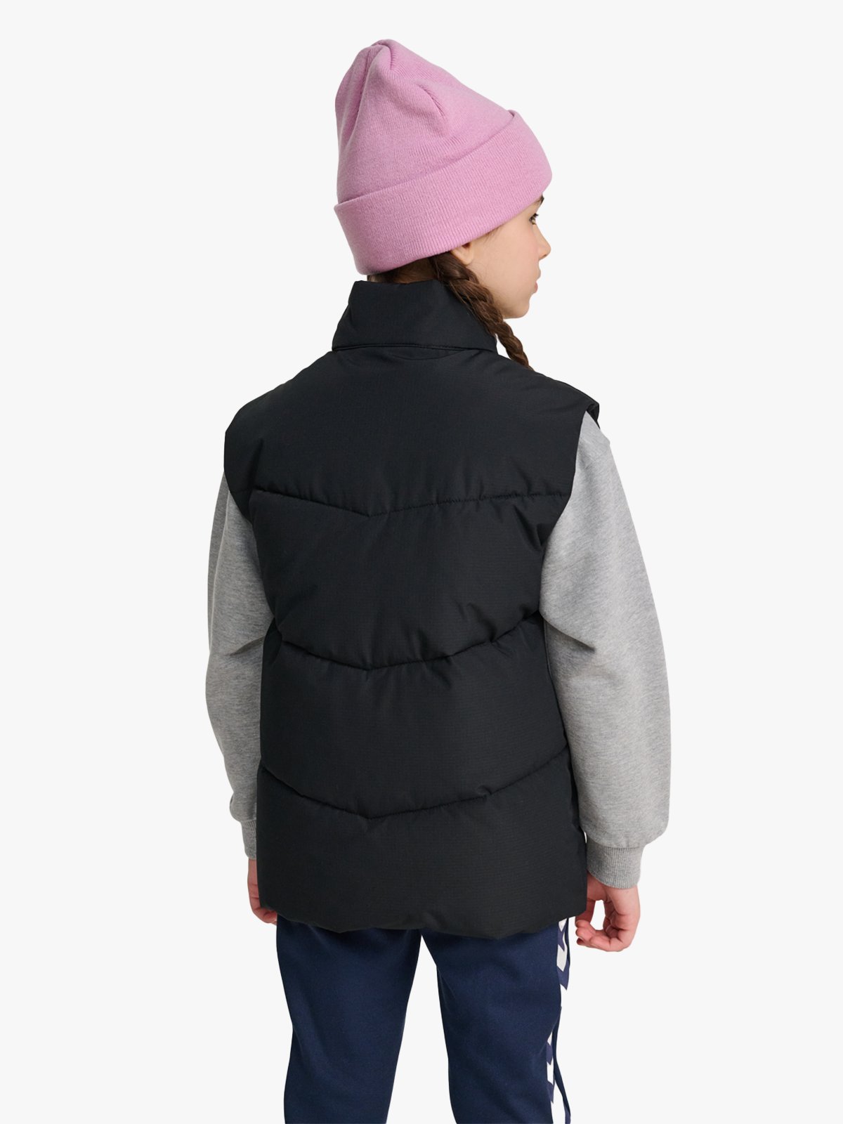 Hummel Jr Puffer Vest Black