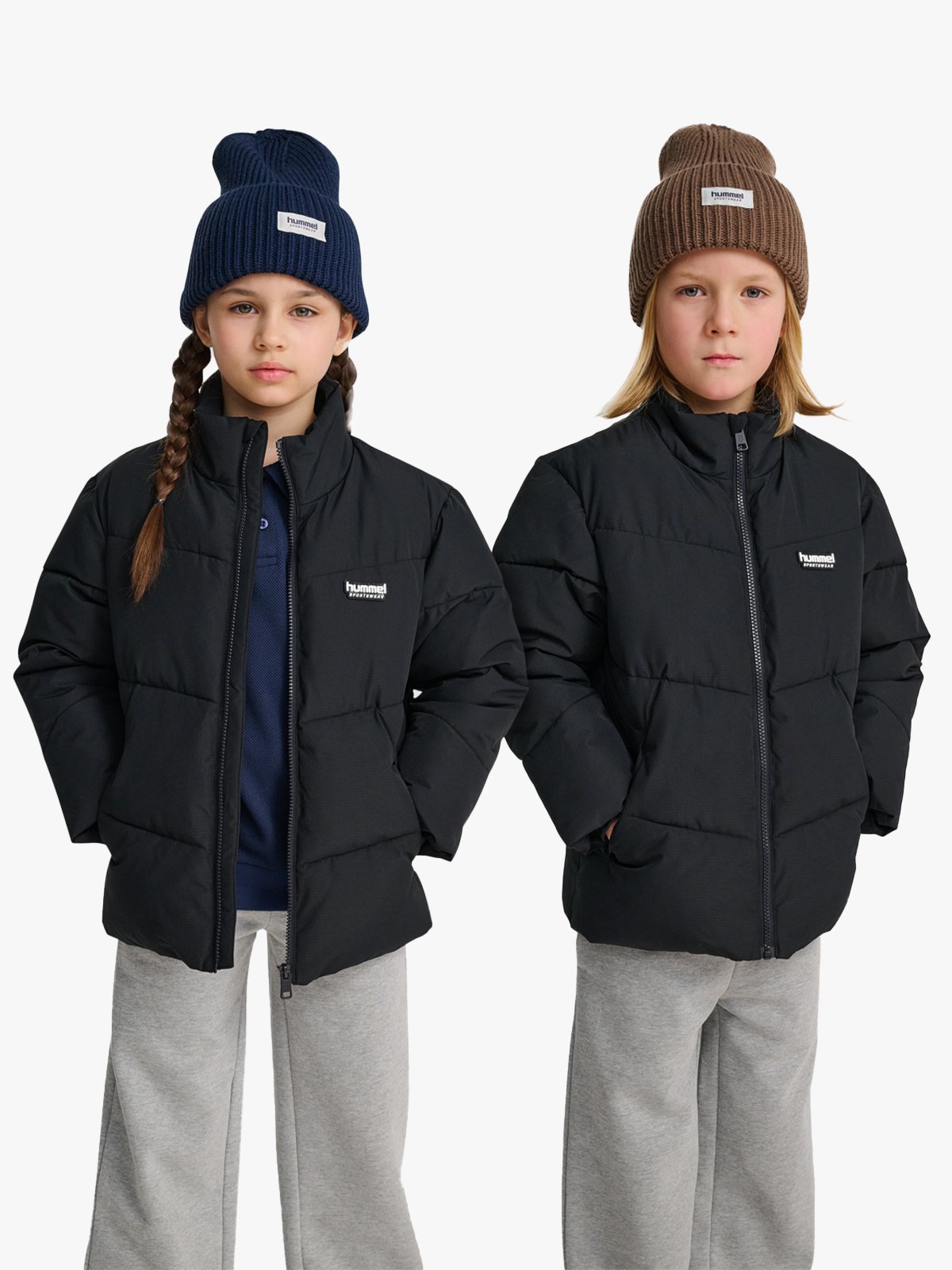 Hummel Jr Puffer Jacket Black