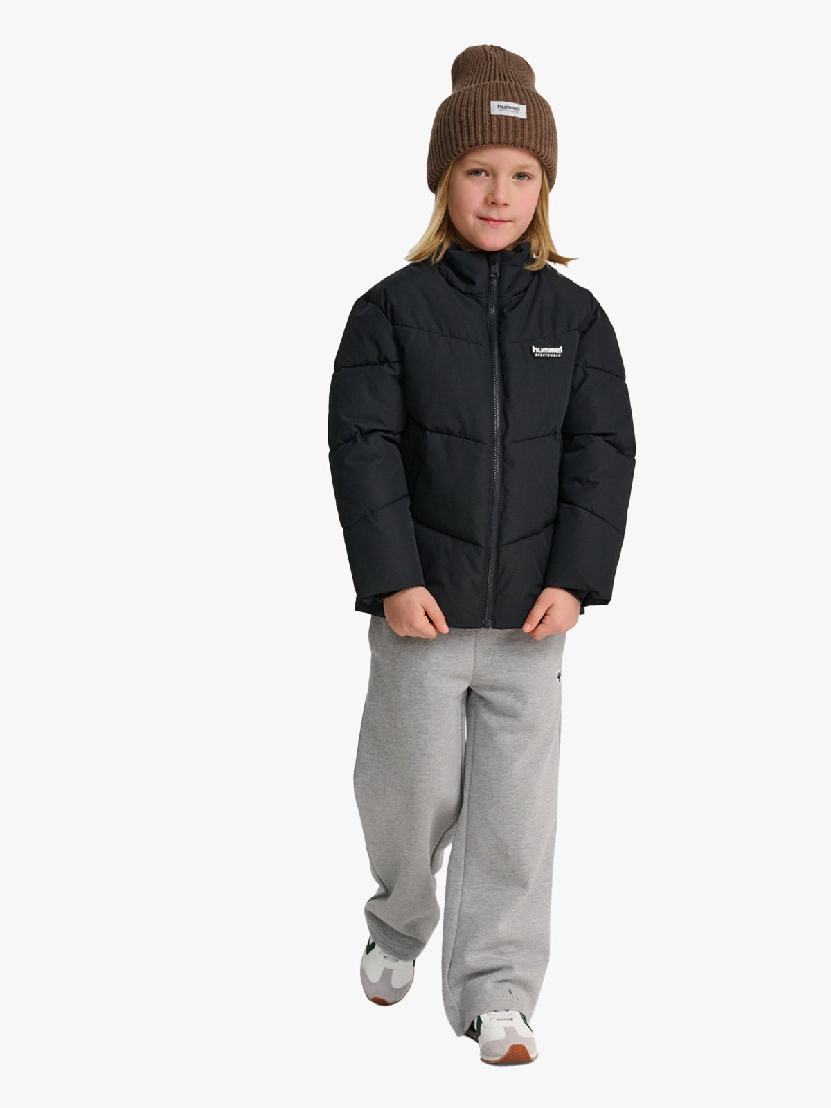 Hummel Jr Puffer Jacket Black