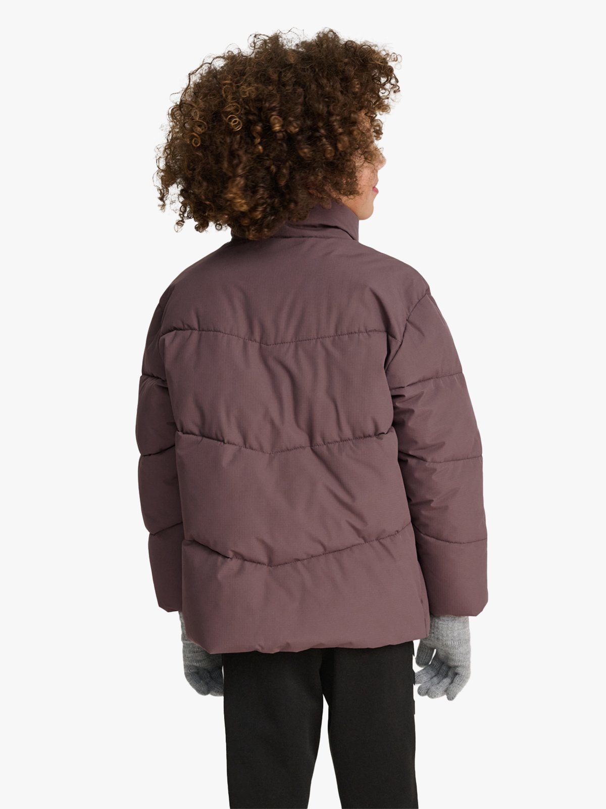 Hummel Jr Puffer Jacket Peppercorn