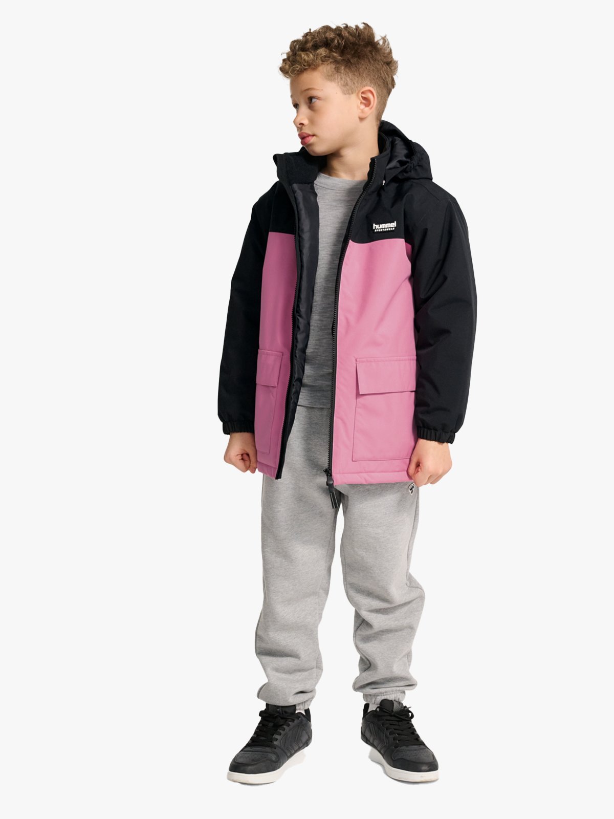 Hummel Jr Block Jacket Waterproof Polignac