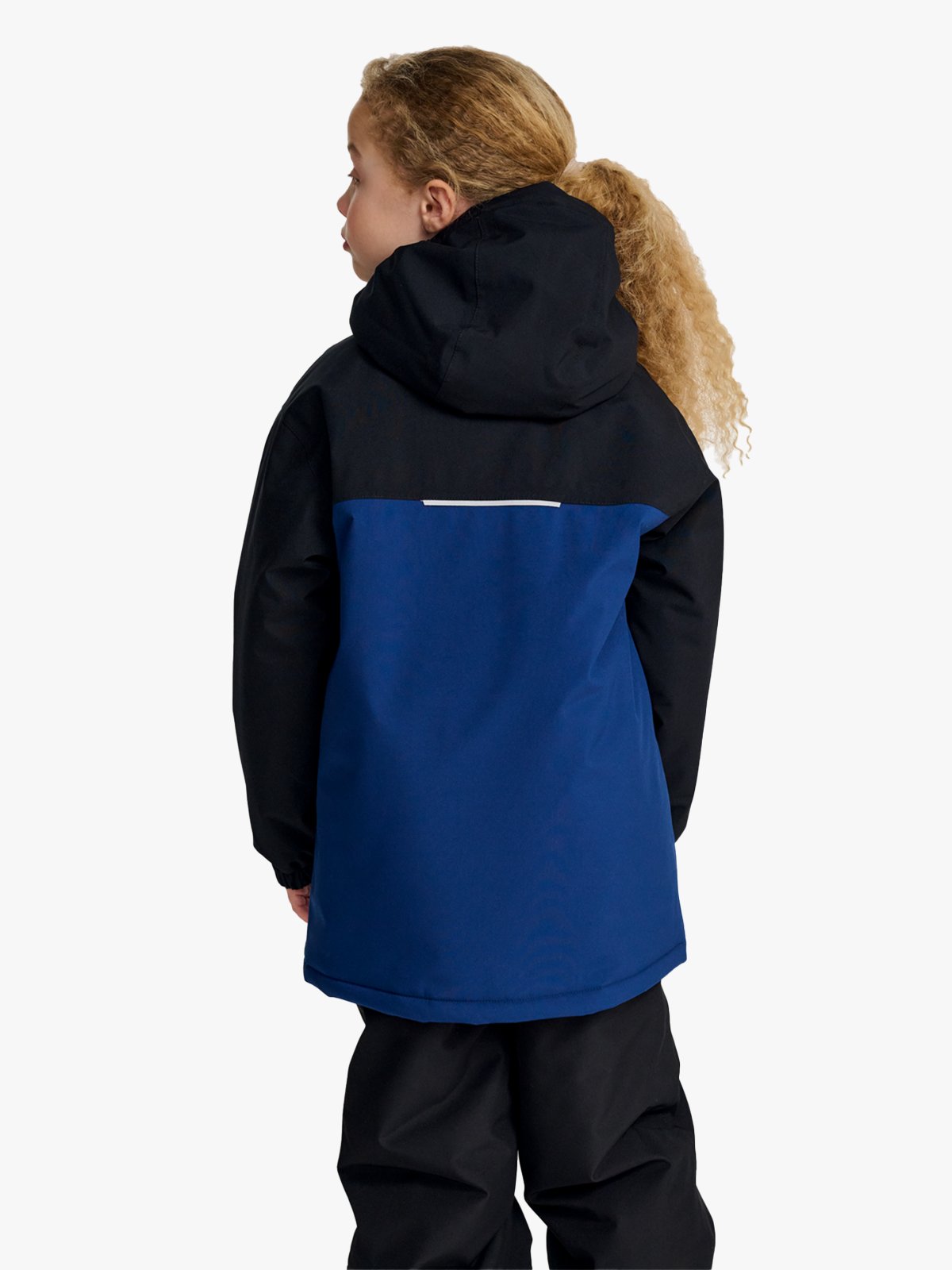 Hummel Jr Block Jacket Waterproof Estate Blue