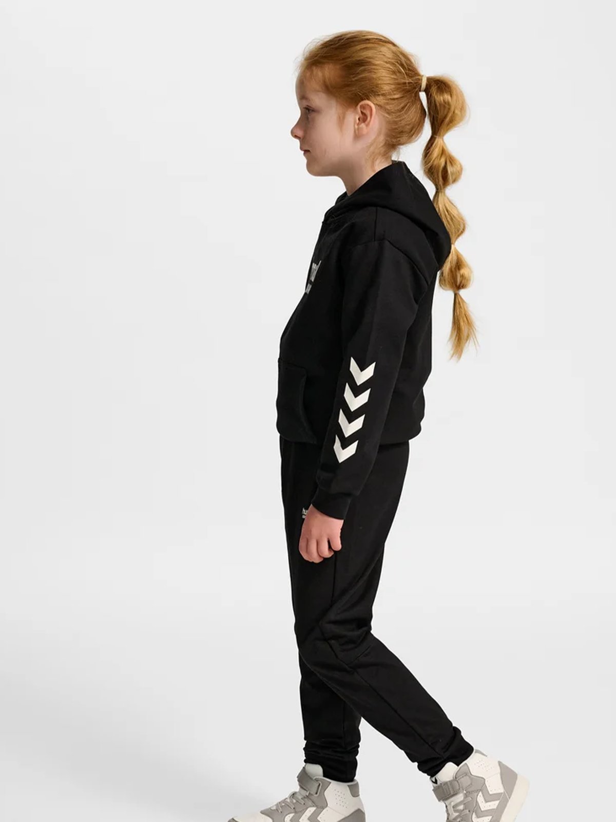 Hummel Junior Regular Adjustable Waist Pants Black