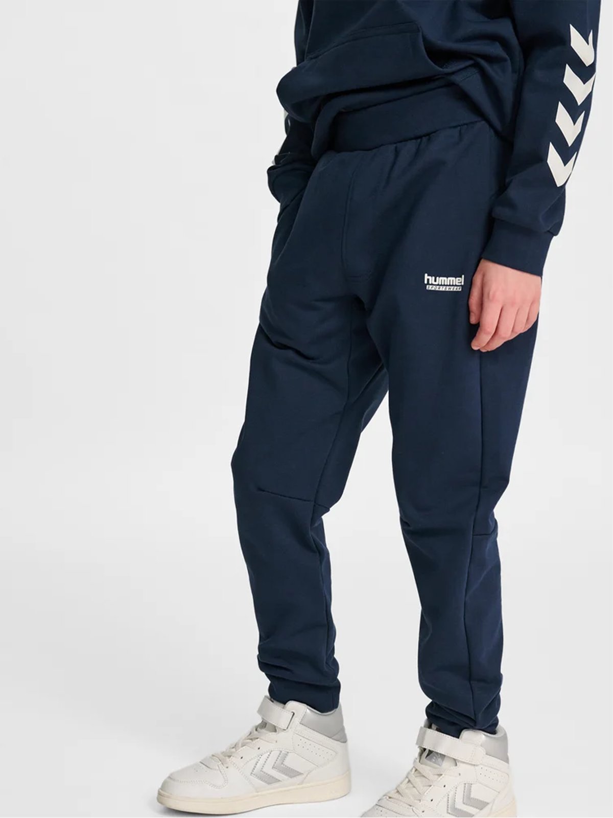 Hummel Junior Regular Adjustable Waist Pants Dress Blues