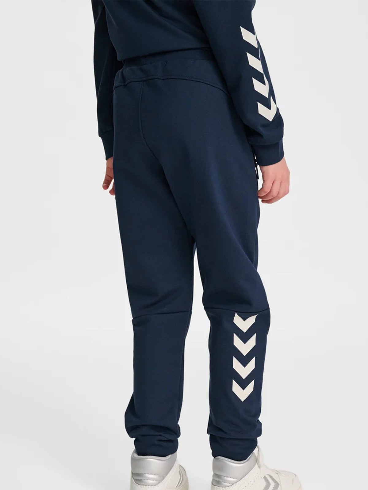 Hummel Junior Regular Adjustable Waist Pants Dress Blues