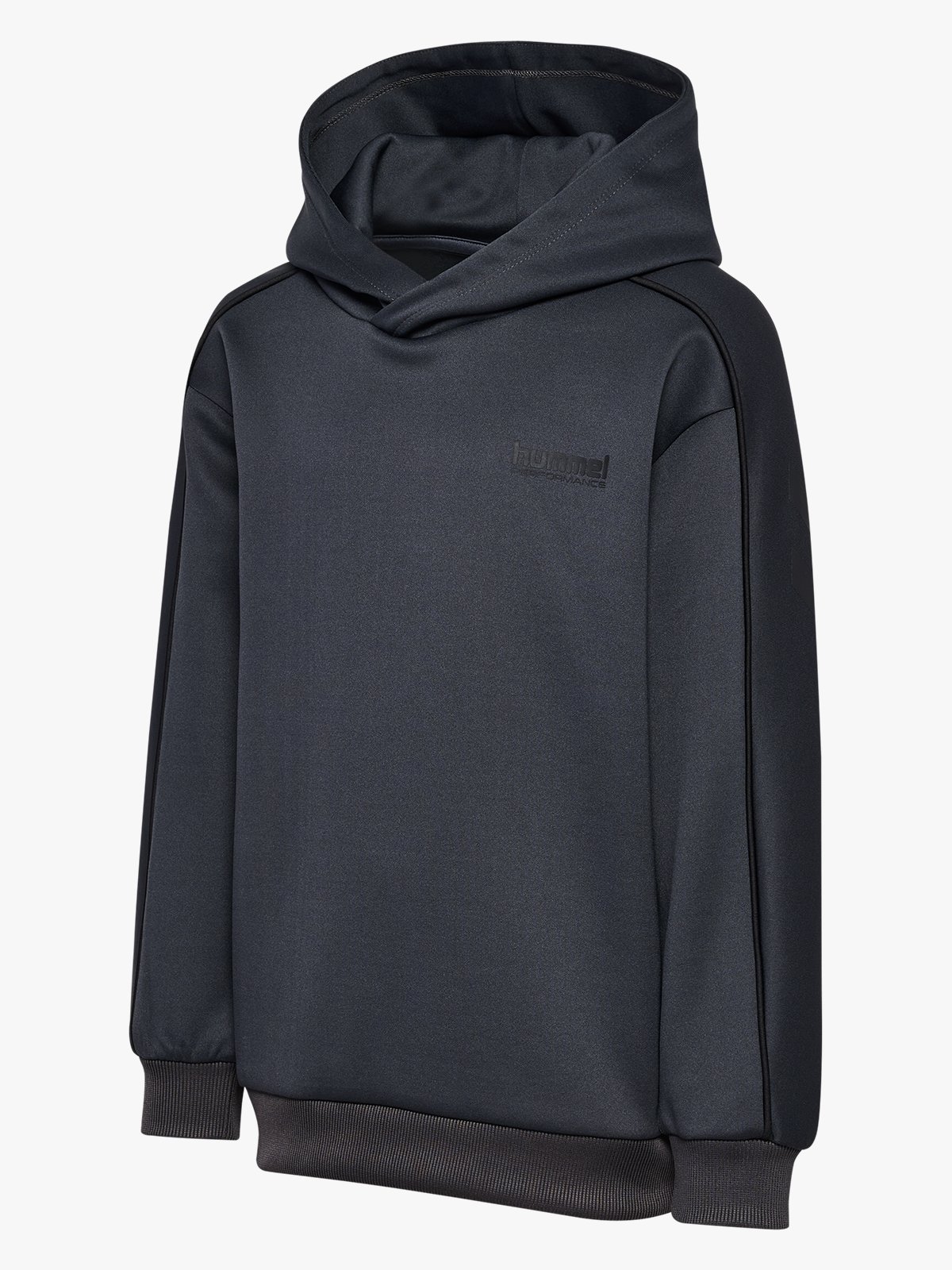 Hummel Junior Interlock Hoodie Ebony