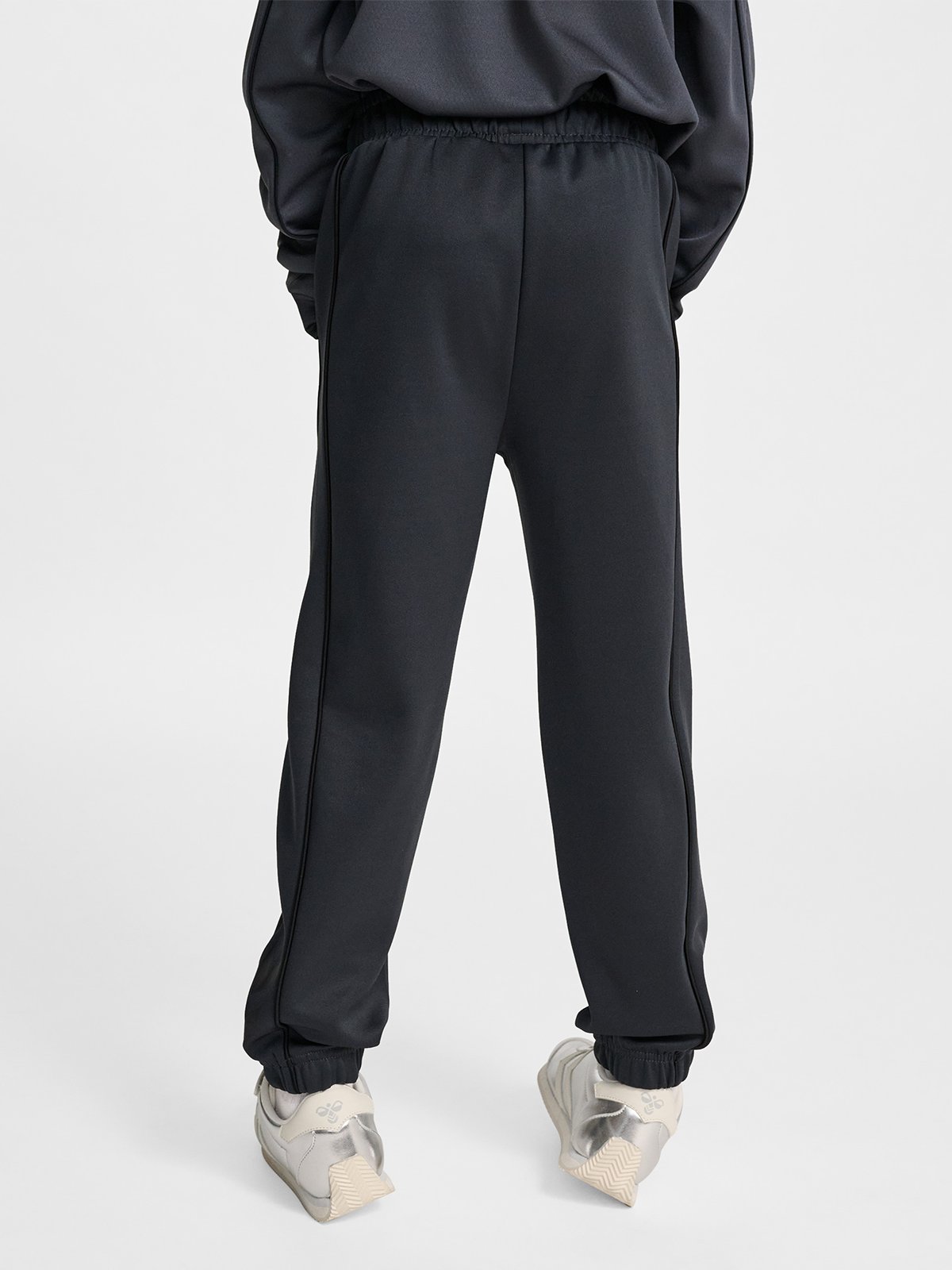 Hummel Jr Interlock Adjust Pants Ebony