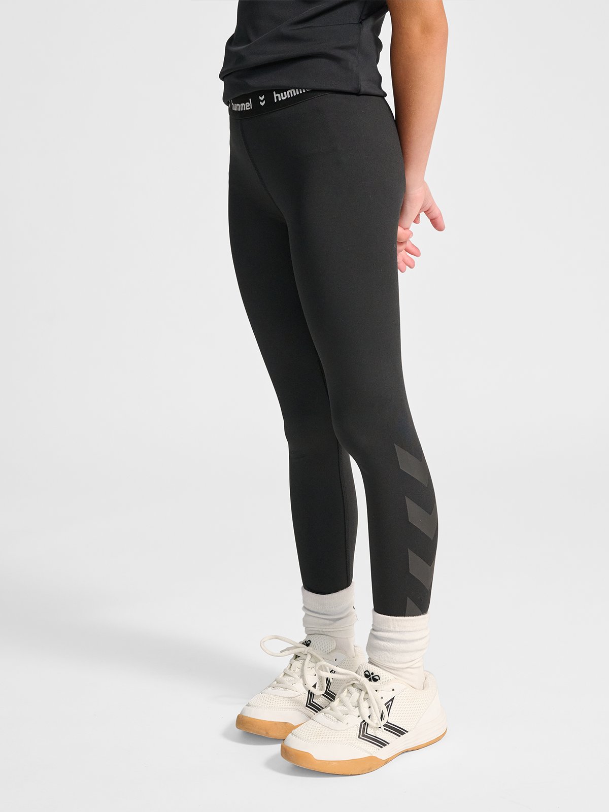 Hummel Jr Pulse Mid Waist Tights BLACK