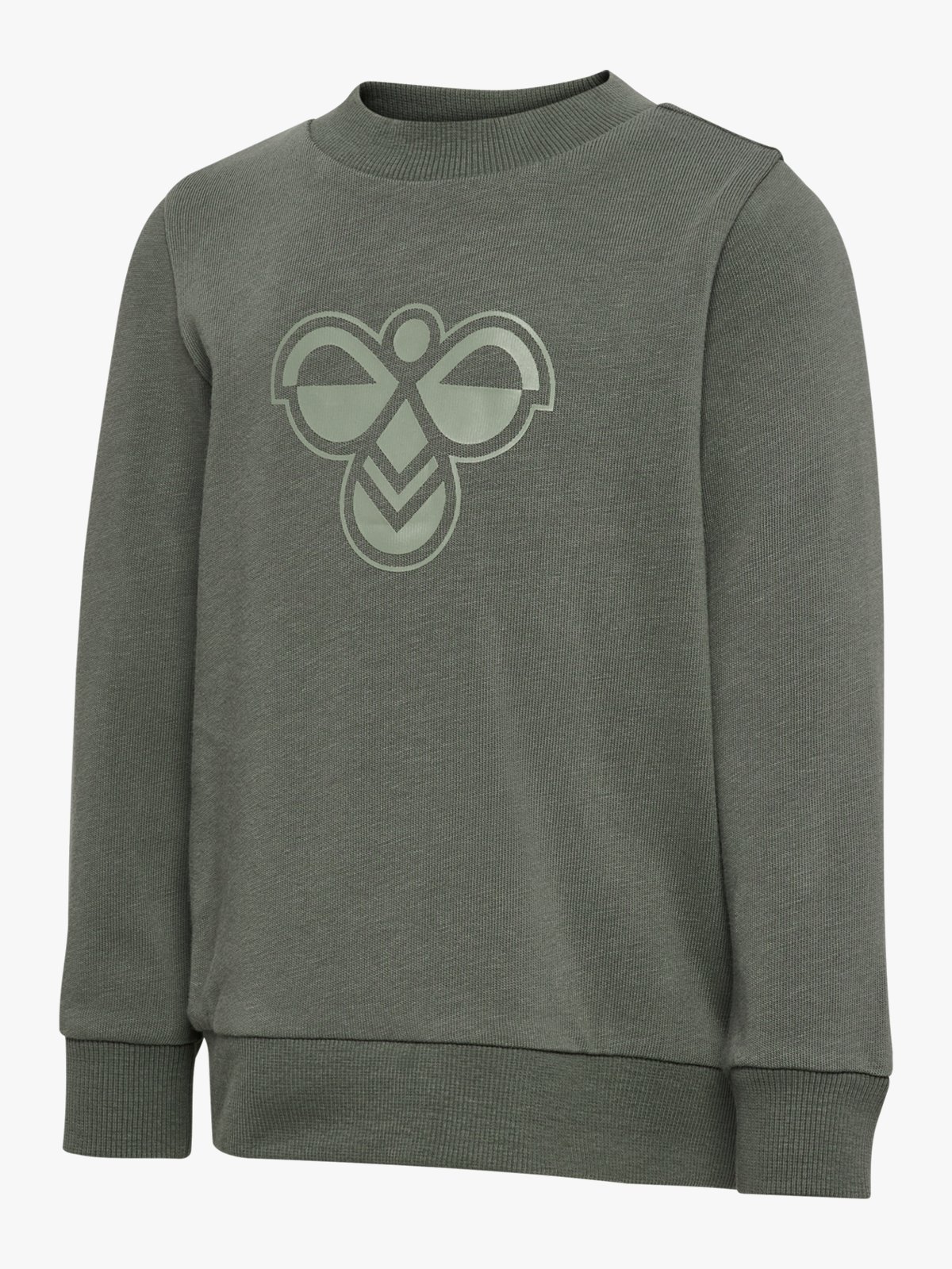 Hummel Mini Jersey Crewsuit Bee Castor Gray