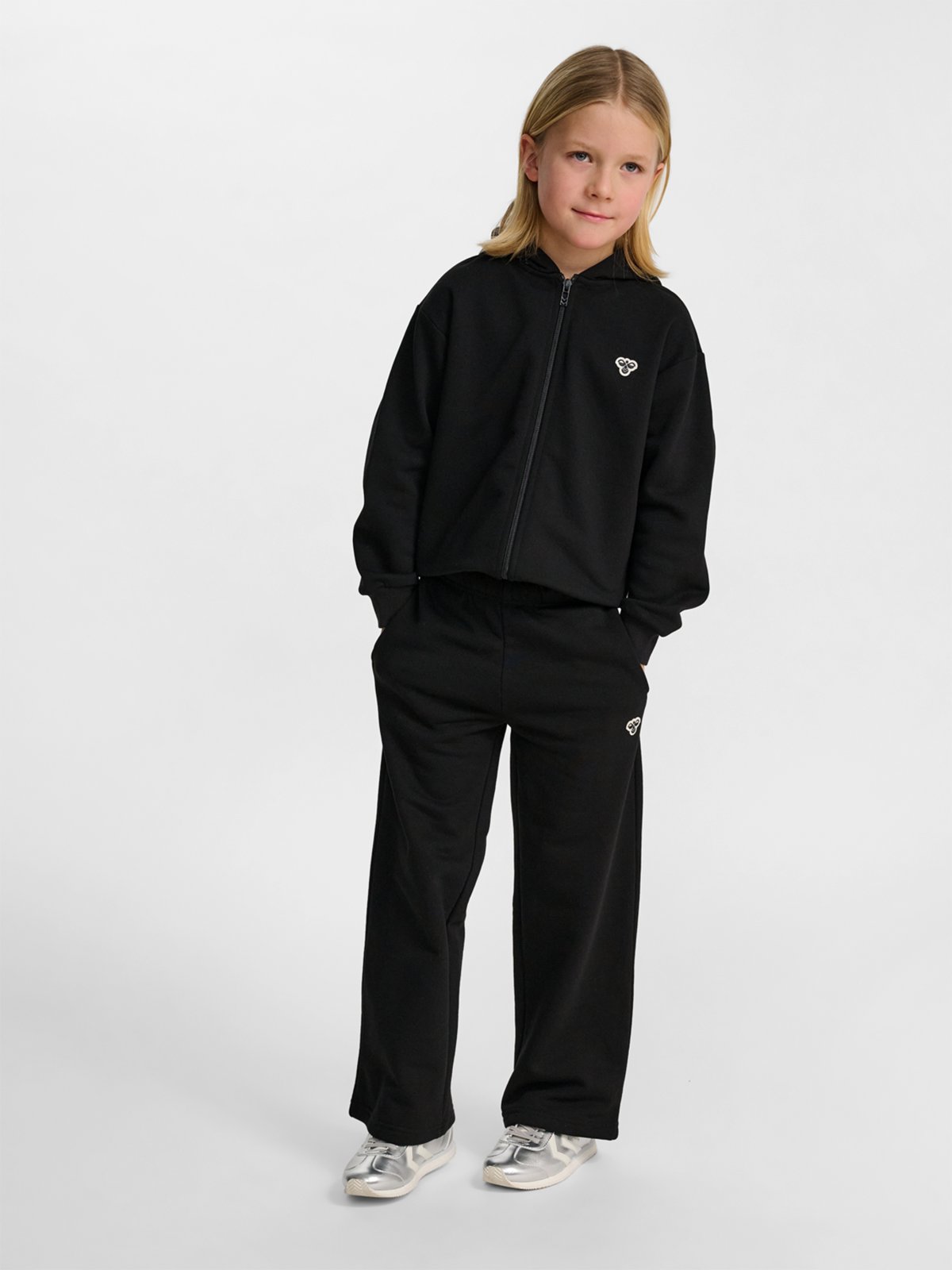 Hummel Junior Loose Wl Sweatpants Bee Black