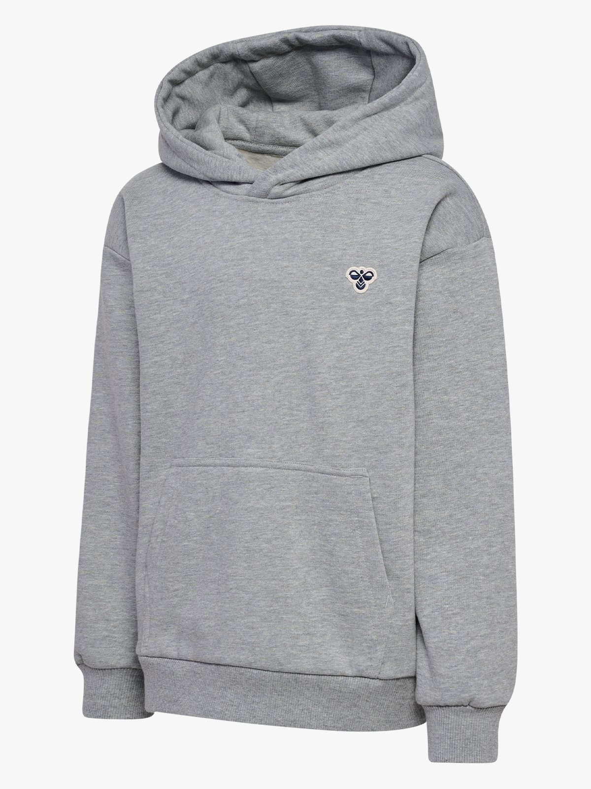 Hummel Junior Loose Hoodie Bee Grey melange