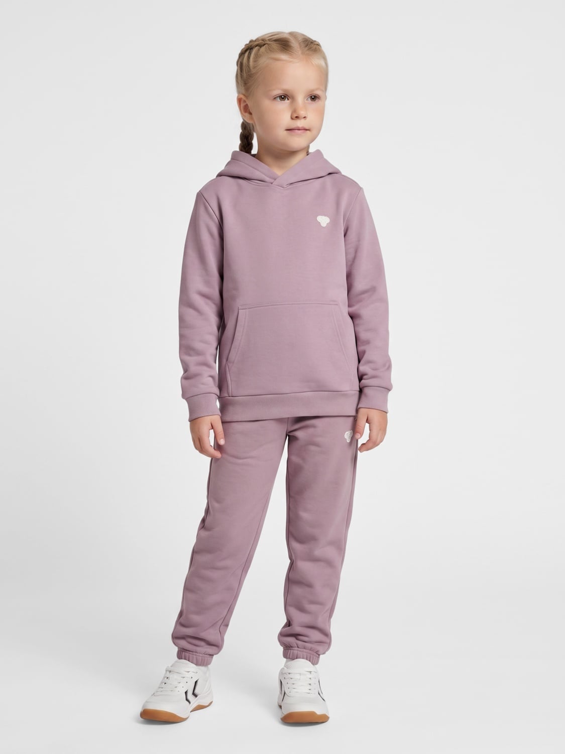 Hummel Junior Loose Hoodie Bee Sea fog