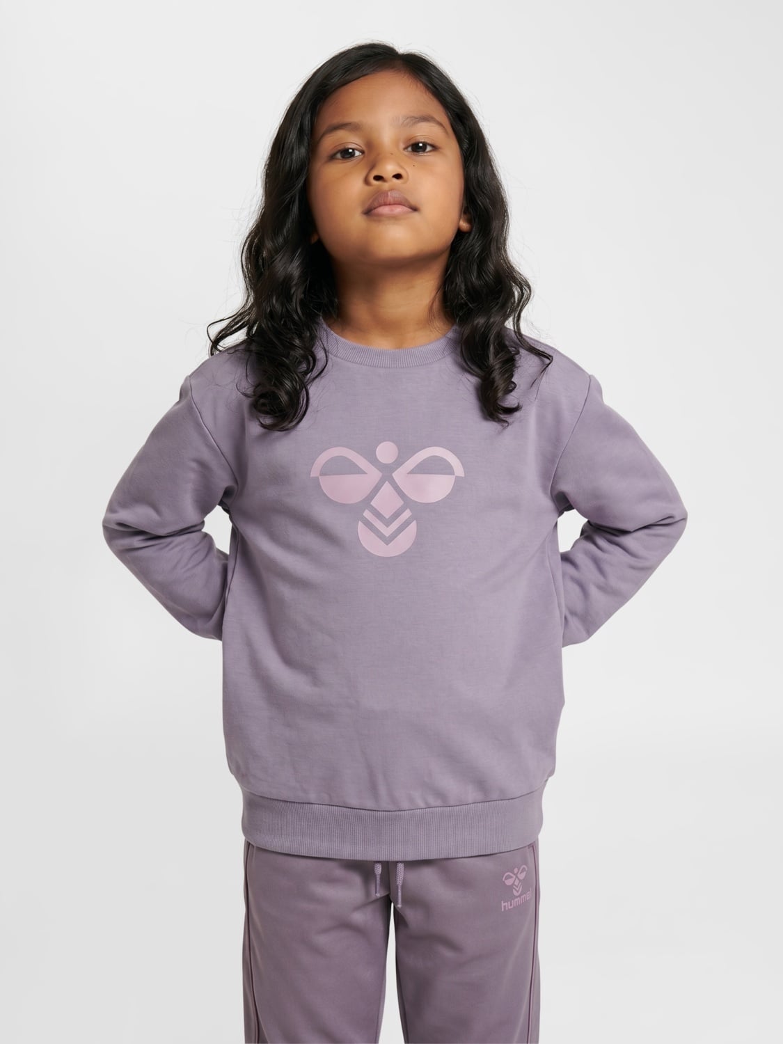 Hummel Junior Regular Tukas Sweatshirt Grey ridge