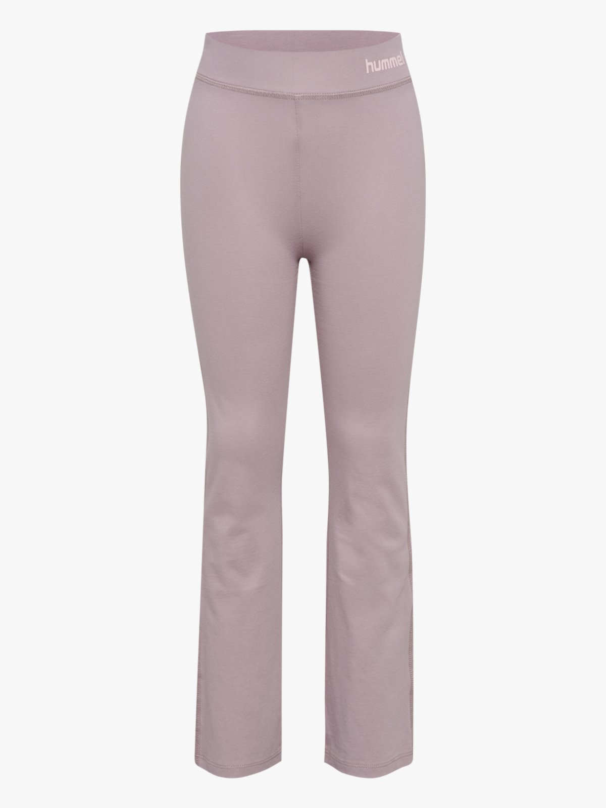 Hummel Junior High Rise Flared Tights Sea Fog