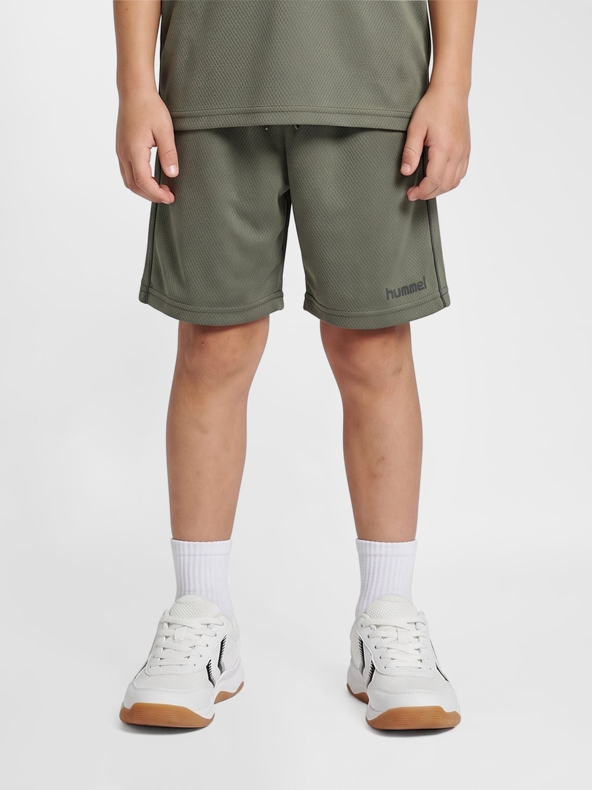 Hummel Junior Regular Active Shorts Castor Gray