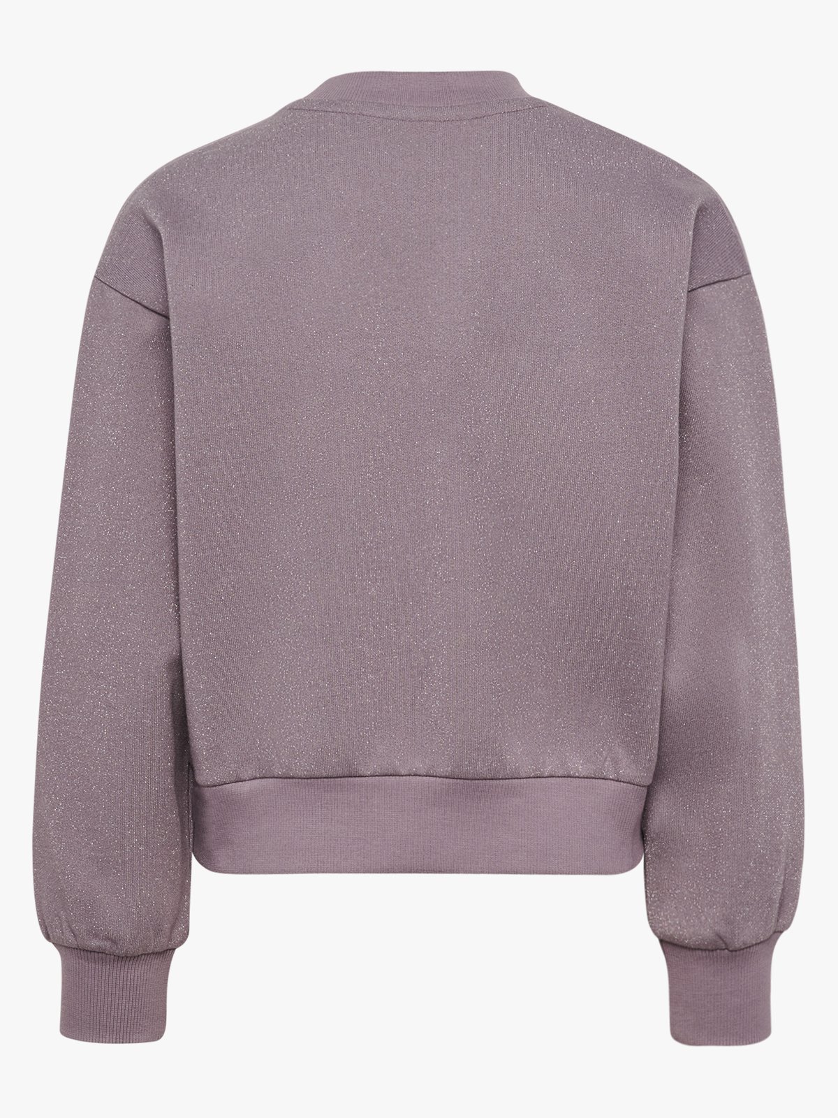 Hummel Junior Loose Glitter Crewneck Gray Ridige