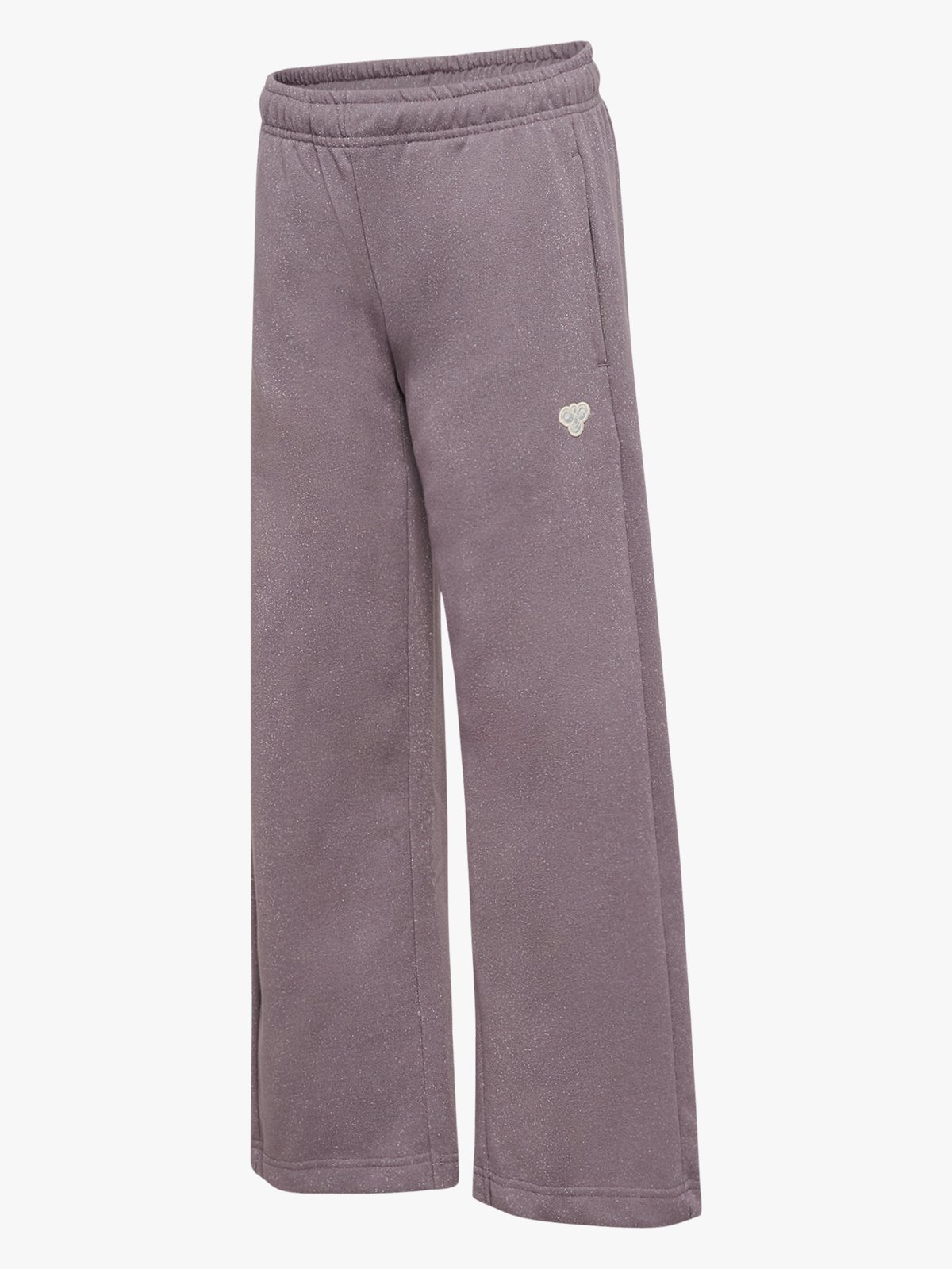 Hummel Junior Loose Wl Glitter Pants Gray Ridige