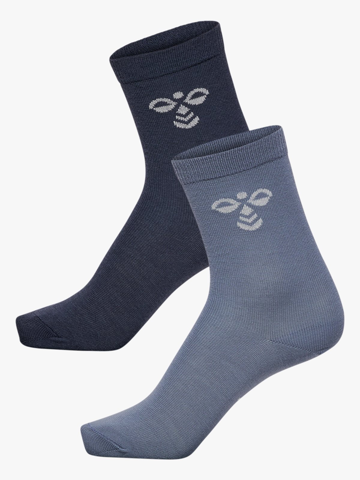 Hummel Jr Wool 2-Pack Socks Ombre Blue / Flint Stone
