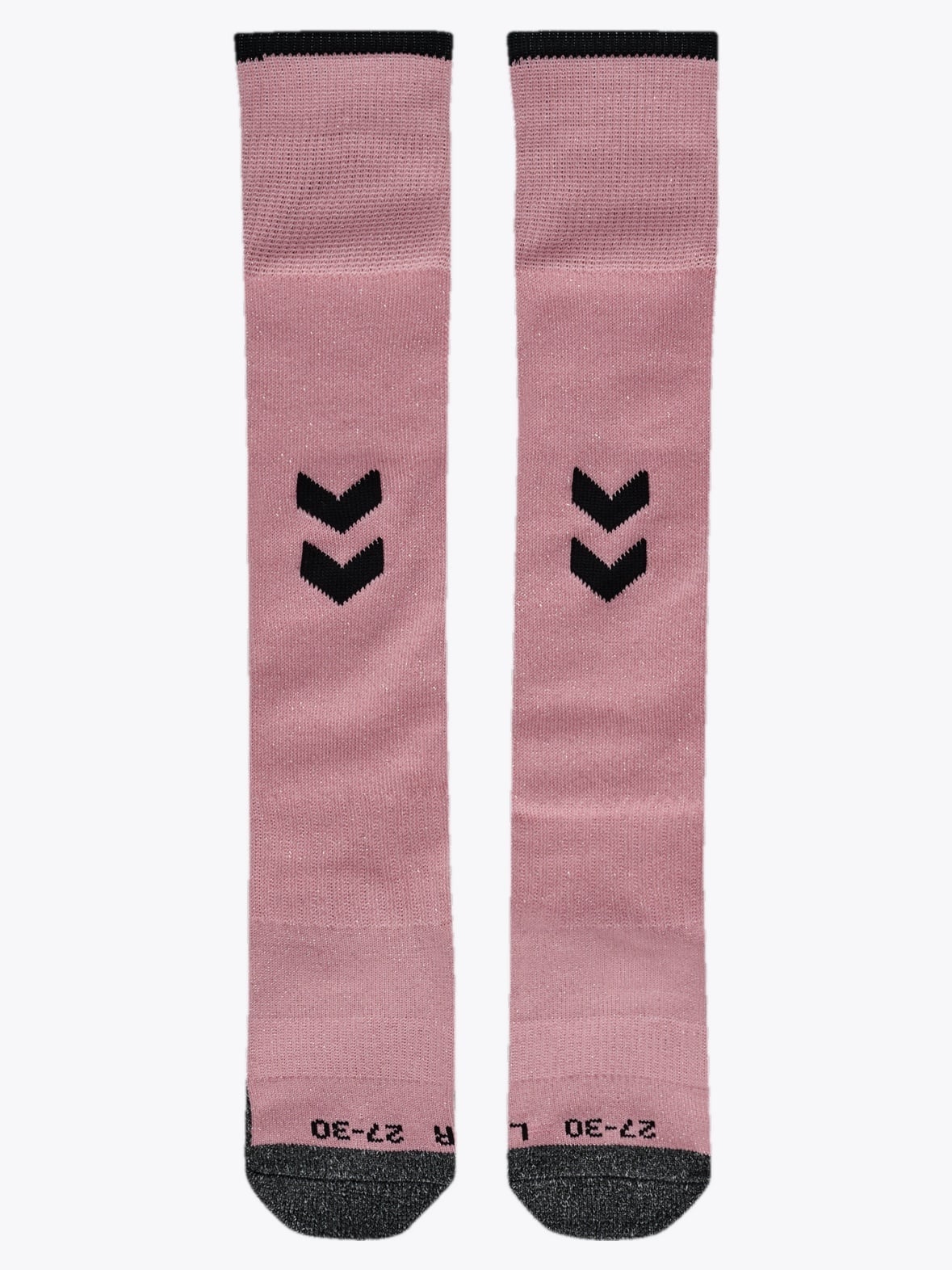 Hummel Junior Shimmer Core Football Socks Pink Nectar