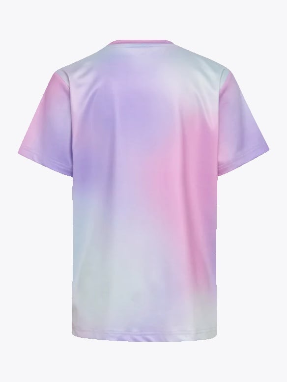 Hummel Junior Gradient Gym T-Shirt Short Sleeve Pastel Lavendel