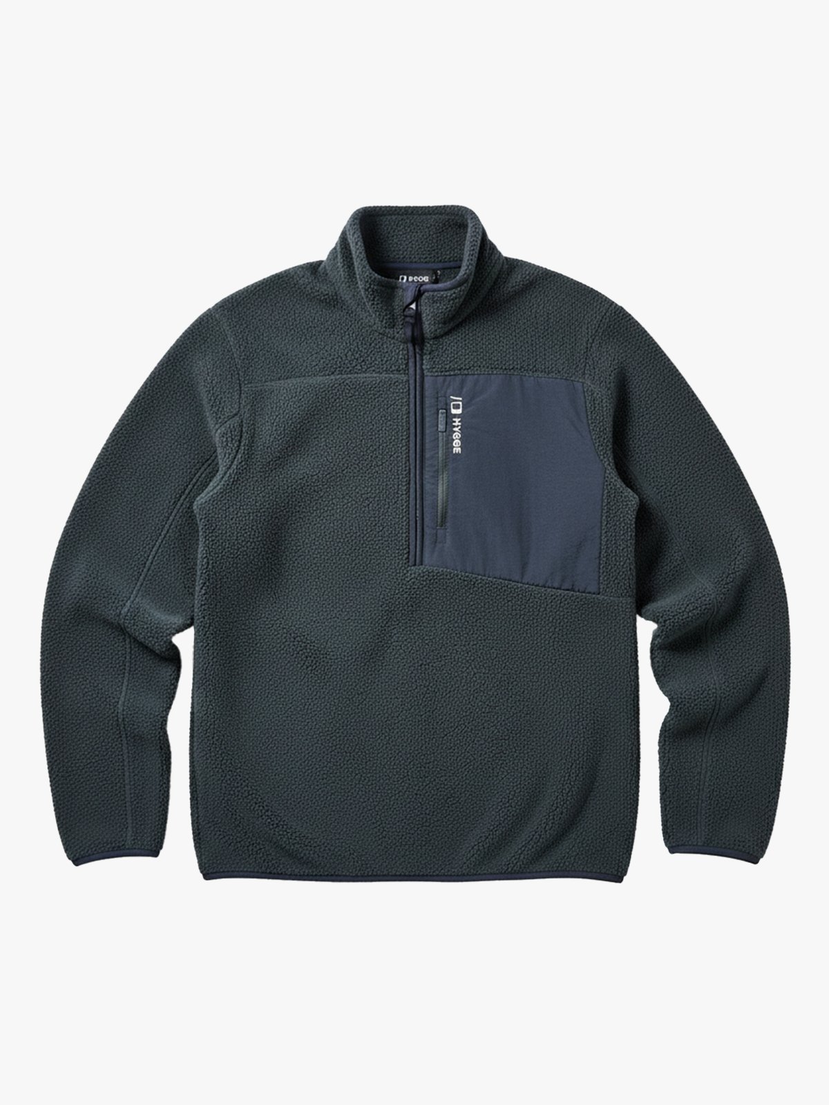 Hygge Men's Pile Fleece Pullover Navy