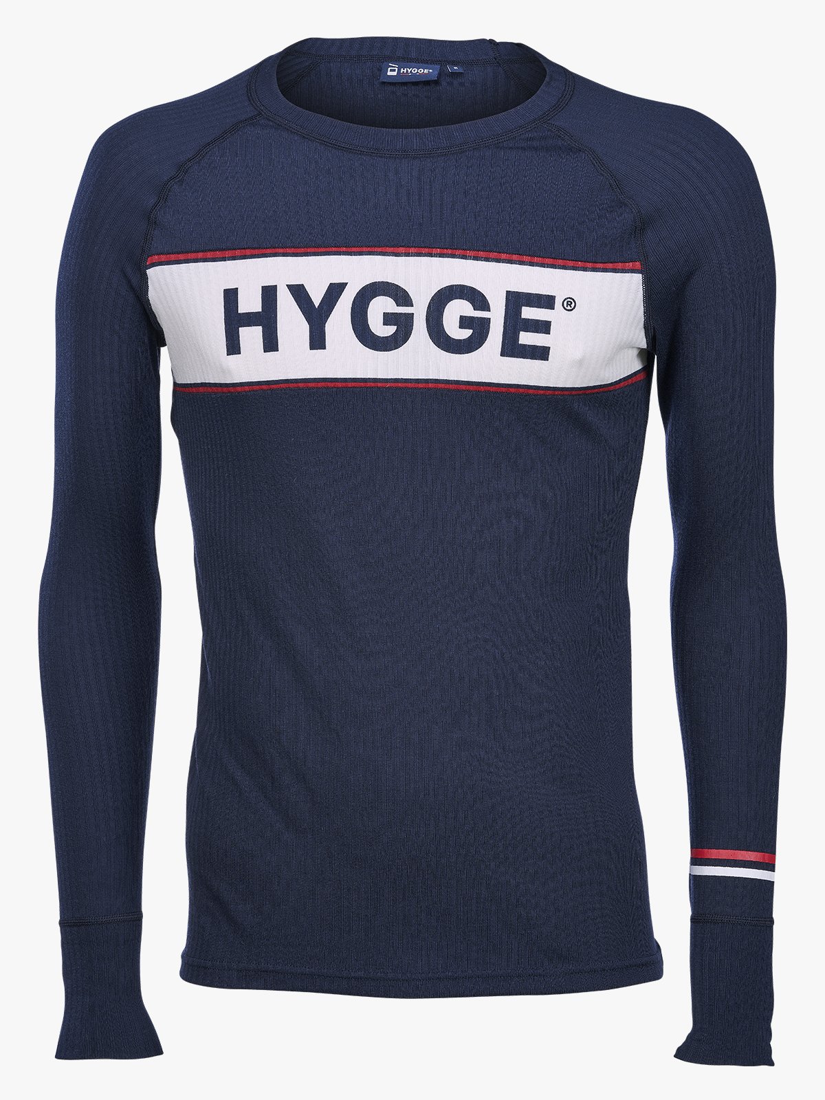 Hygge Men's Superdunder Round Neck Blå