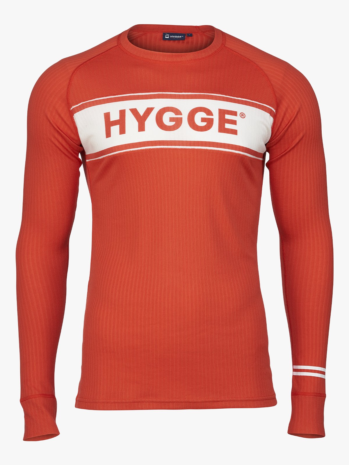 Hygge Men's Superdunder Round Neck Rød