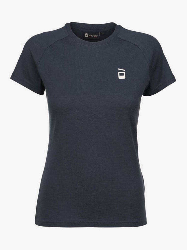 Hygge Women's Hyggewool T-Shirt Navy