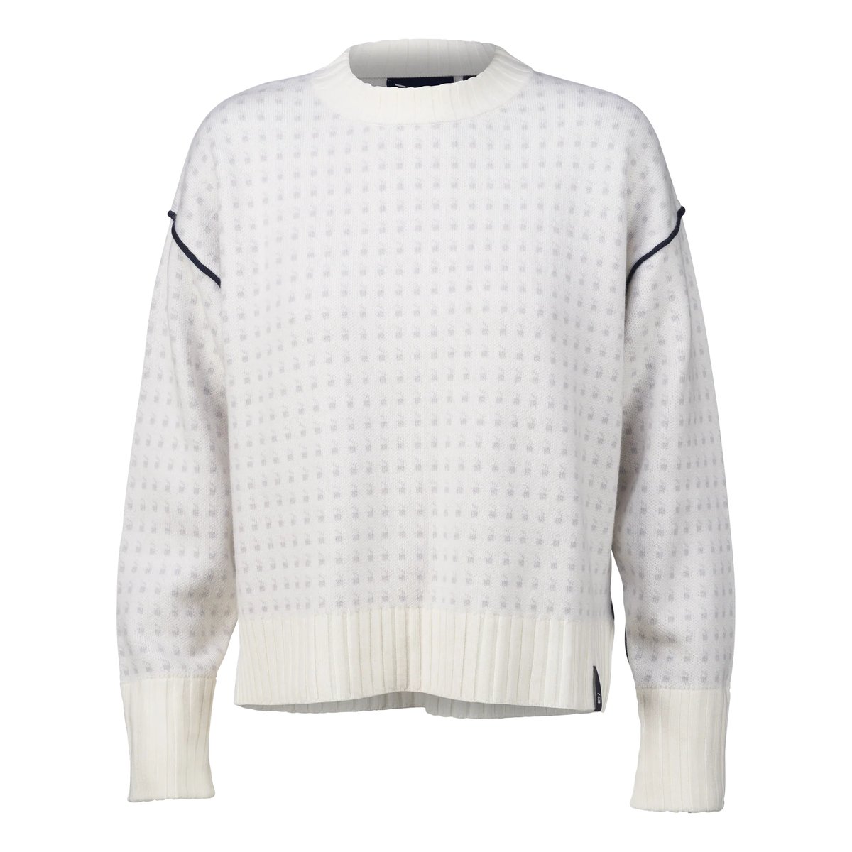 Hygge Women's Heritage Merino Pullover White