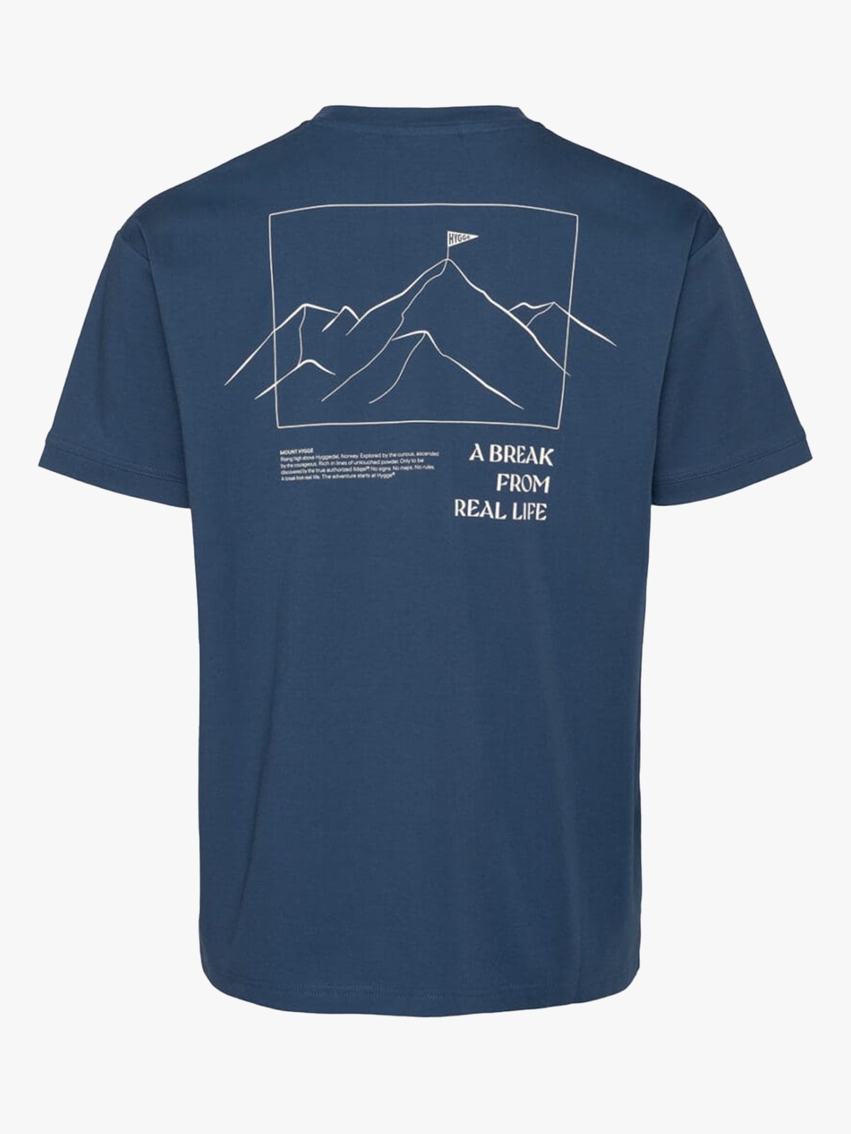 Hygge Men's Graphic T-Shirt Dawn Blue
