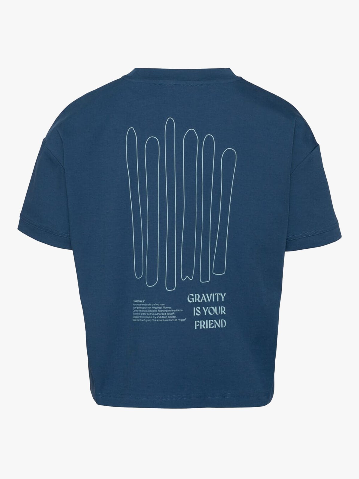 Hygge Women's Graphic T-Shirt Dawn Blue