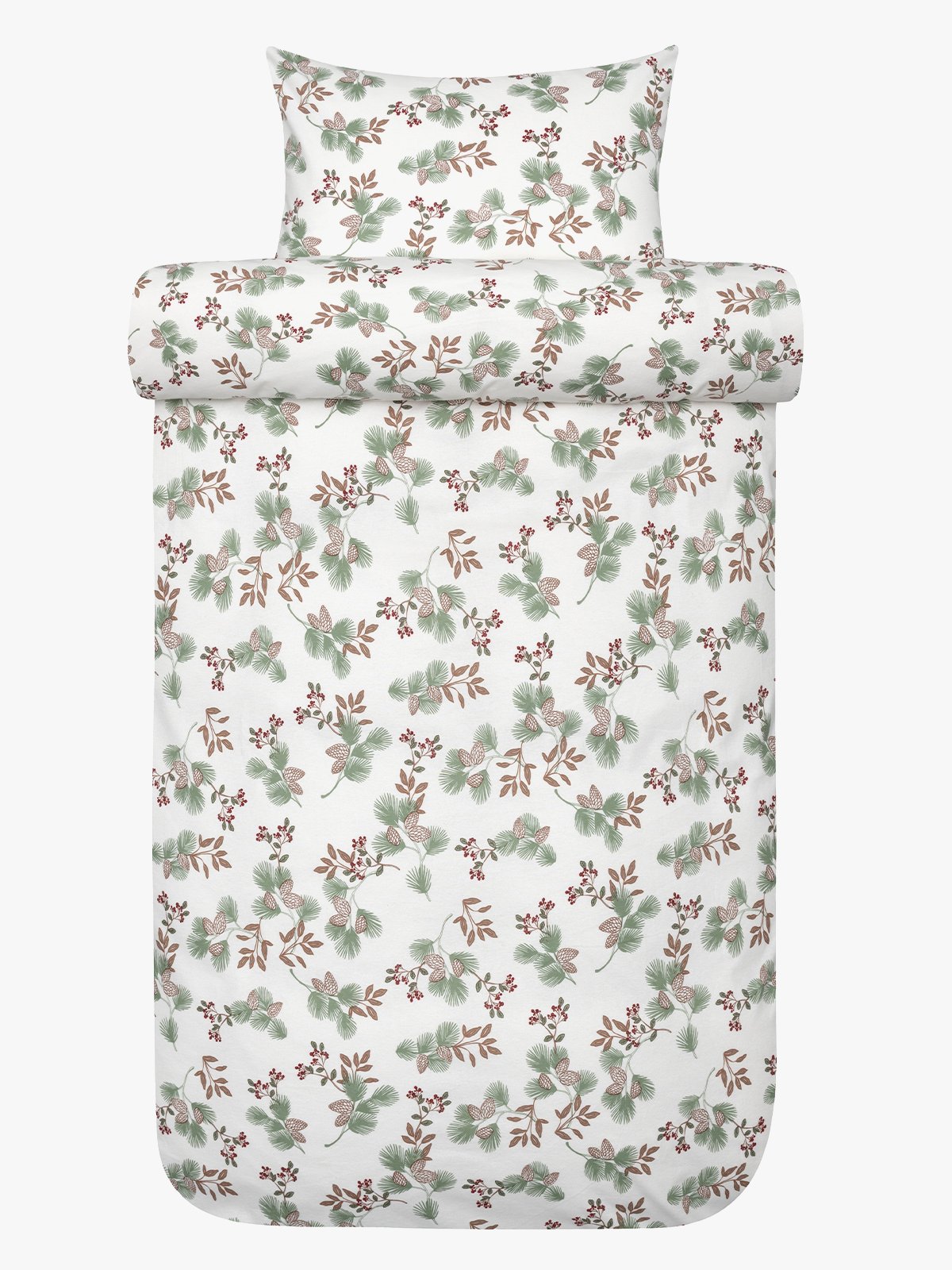 Høie Alma sett 200x220/2x50x70 Grønn
