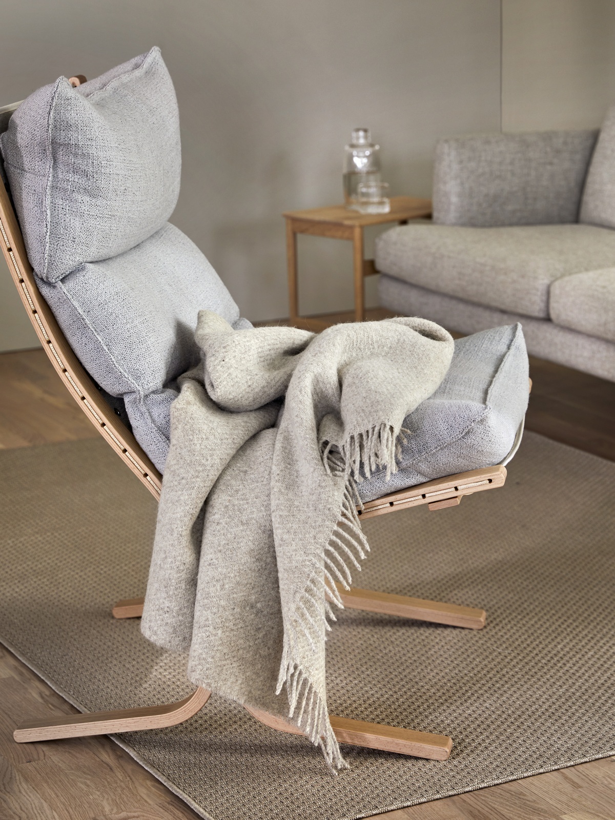 Høie Falketind Pledd Barn 120x180 cm Beige