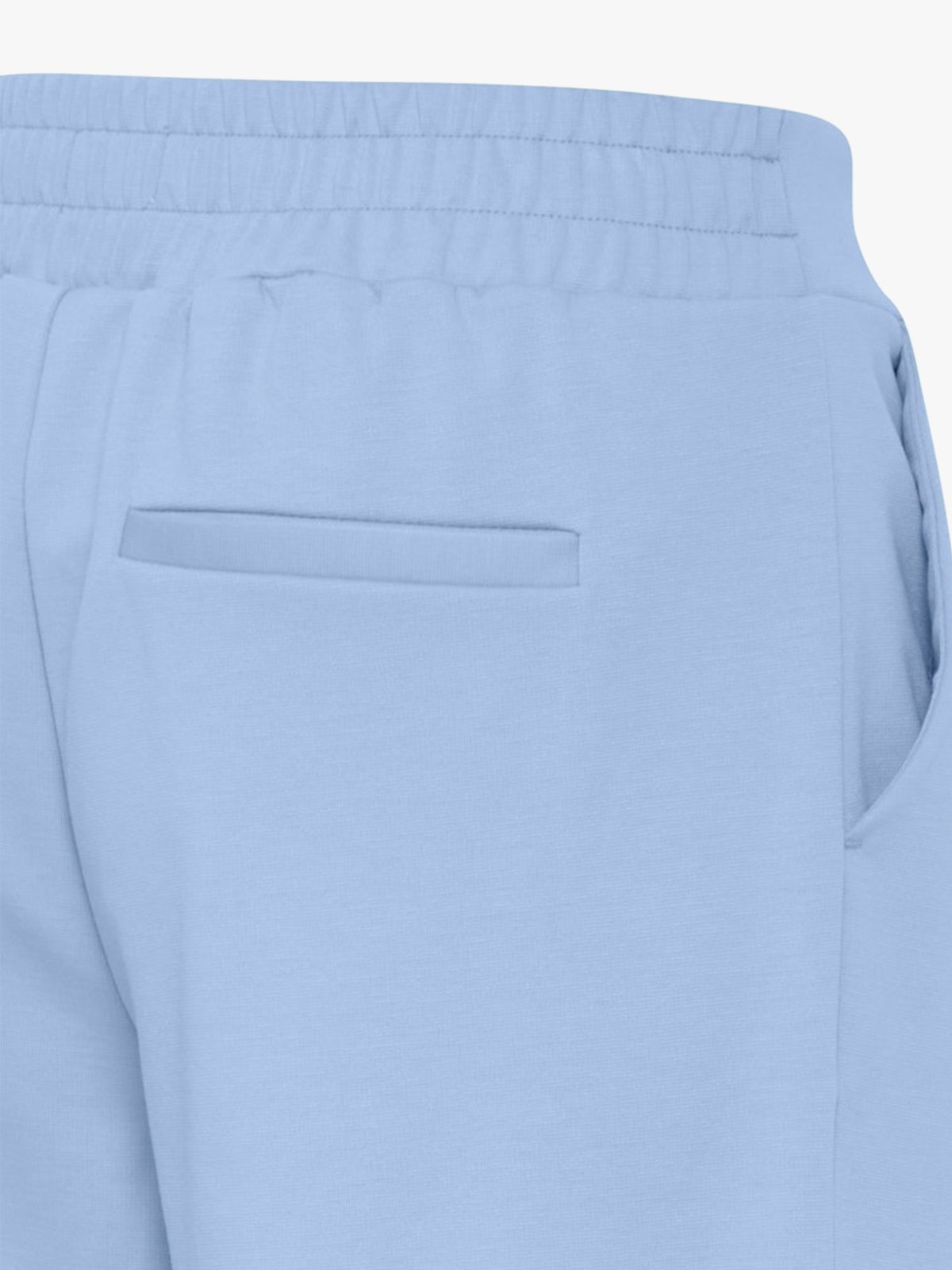 Ichi Kate Wide Pant Long Della Robbia Blue