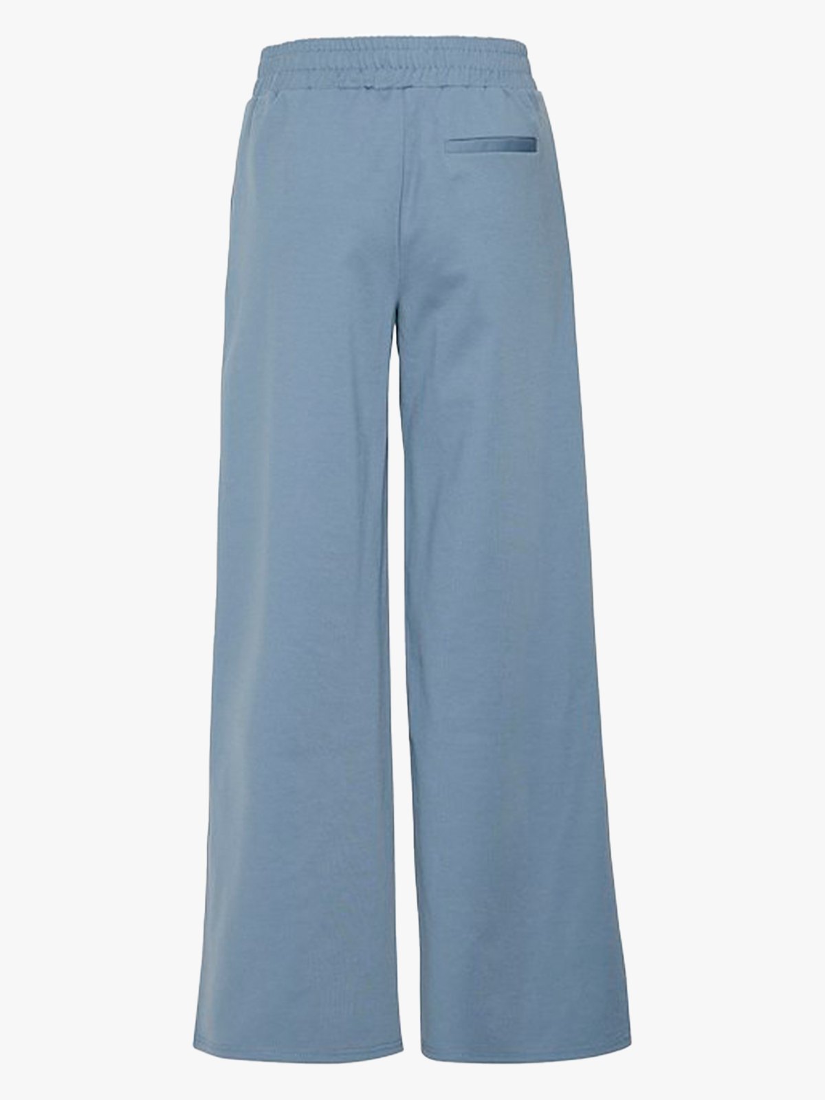 Ichi Kate Wide Pant Long Blue Mirage
