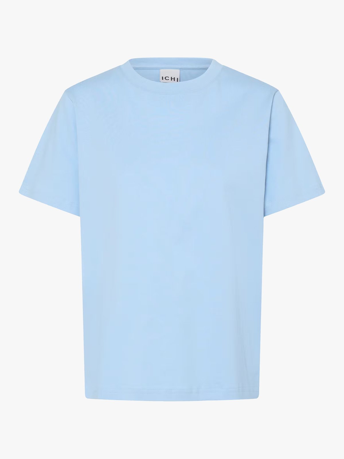 Ichi Palmer Loose Short Sleeve Powder Blue