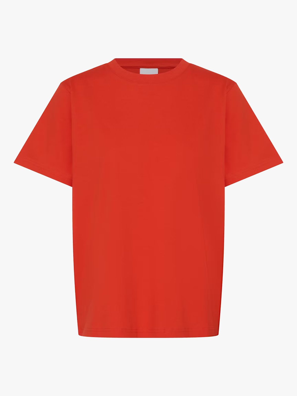 Ichi Palmer Loose Short Sleeve Fiery Red