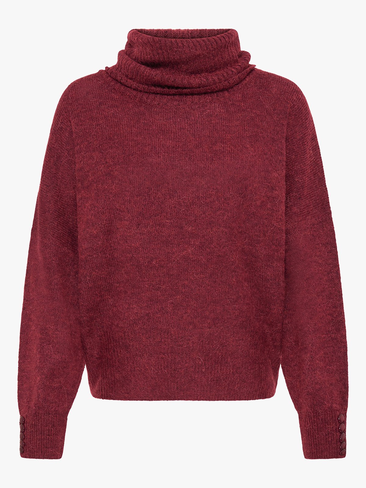 Ichi Kamara Rollneck2 Burgunder