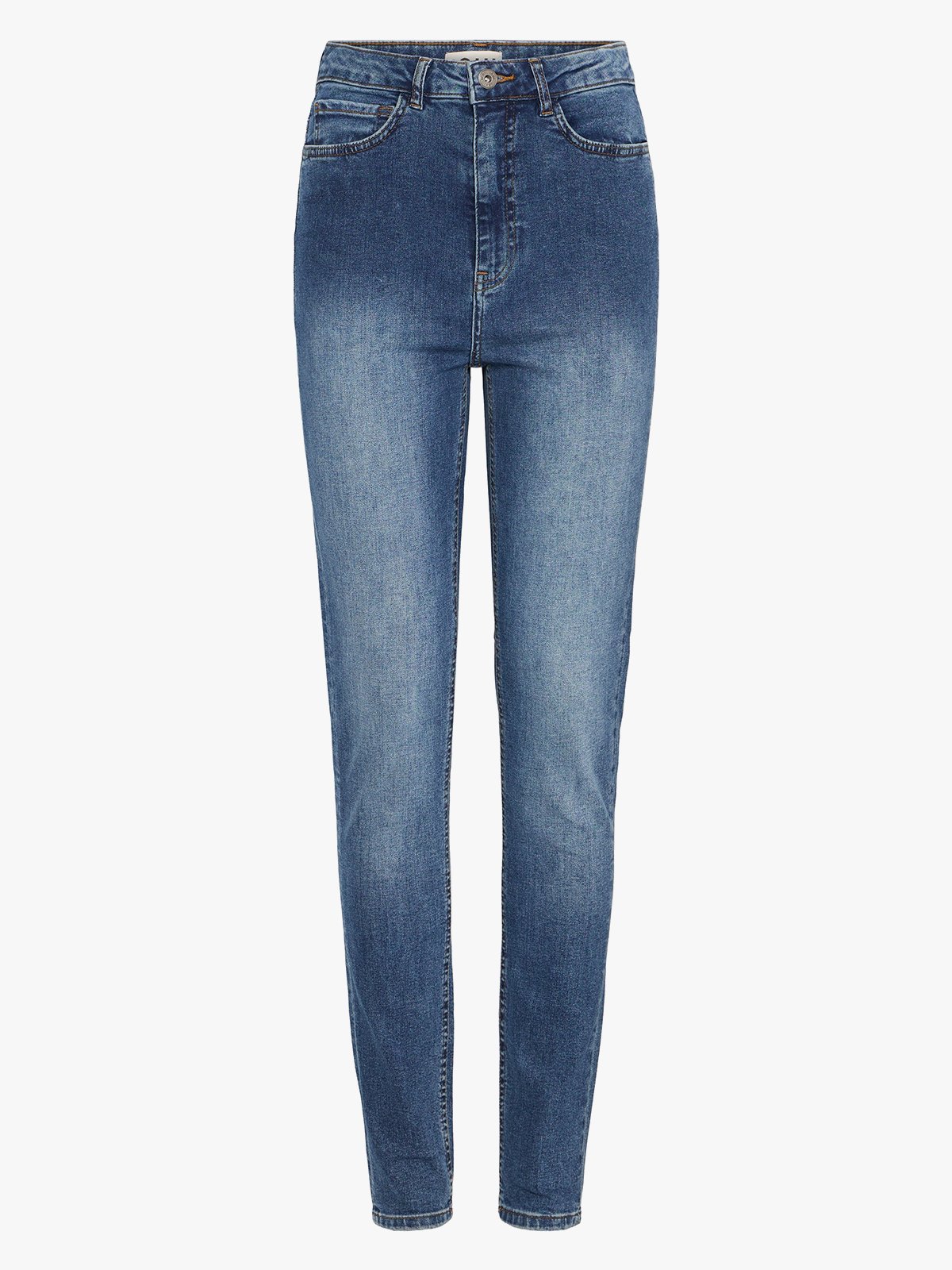 Ichi Twiggy Slim High Waist Medium Blue