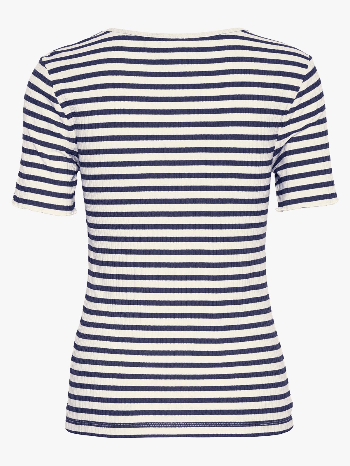 Ichi Cella Short Sleeve Total Eclipse Stripe