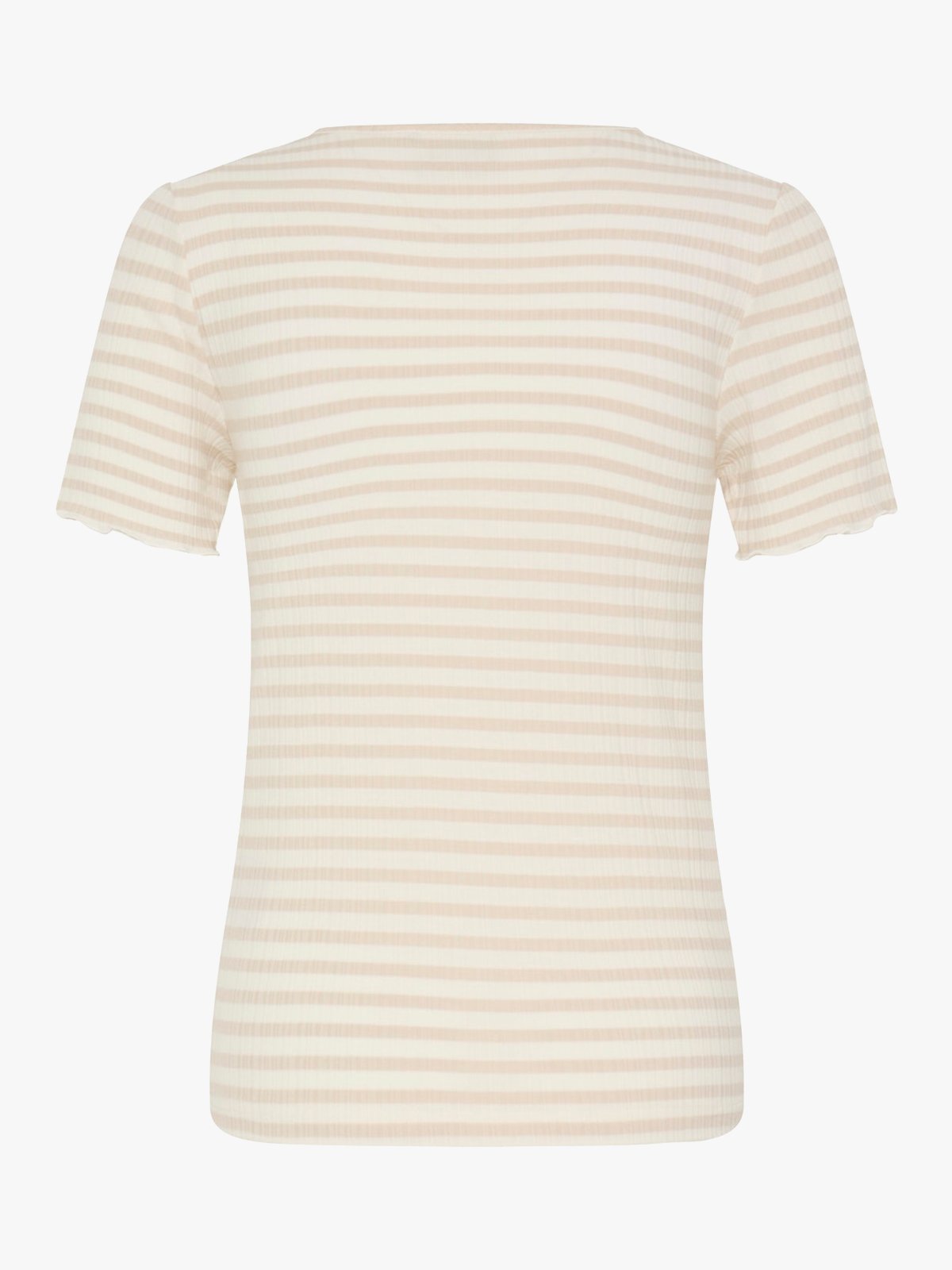 Ichi Cella Short Sleeve Cloud Dancer / Oatmeal