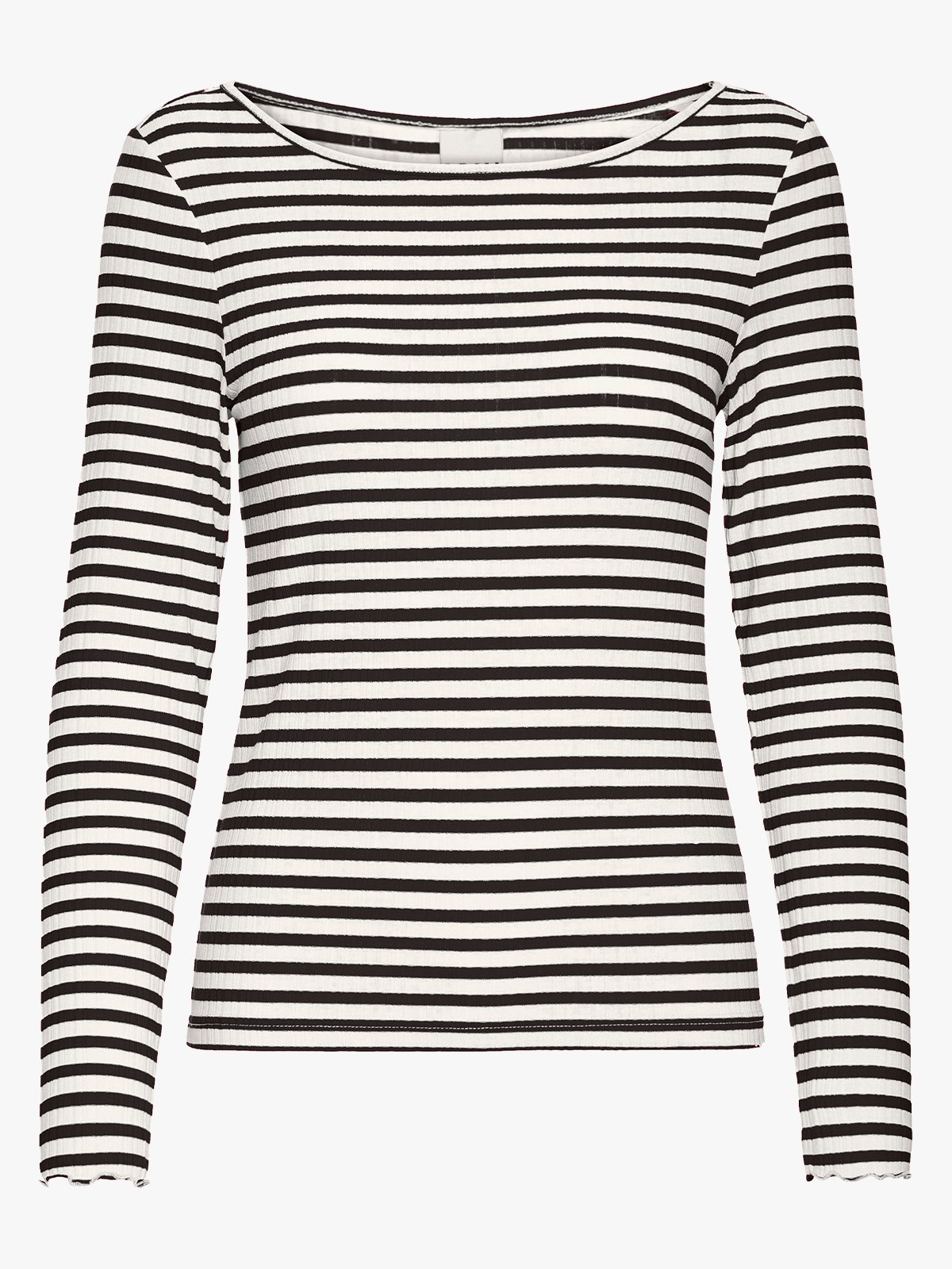 Ichi Cella Long Sleeve Cloud / Meteoite Stripe