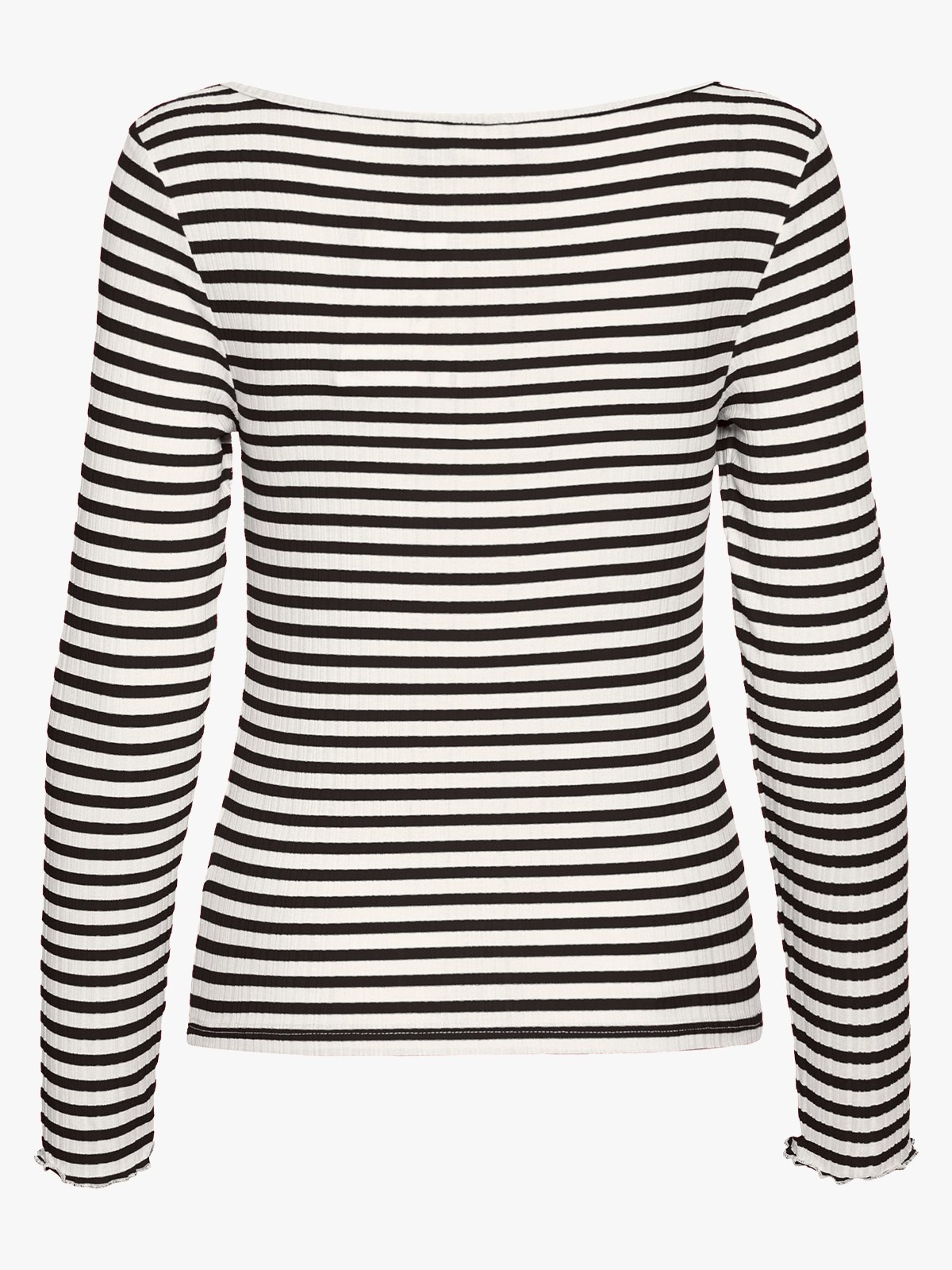 Ichi Cella Long Sleeve Cloud / Meteoite Stripe