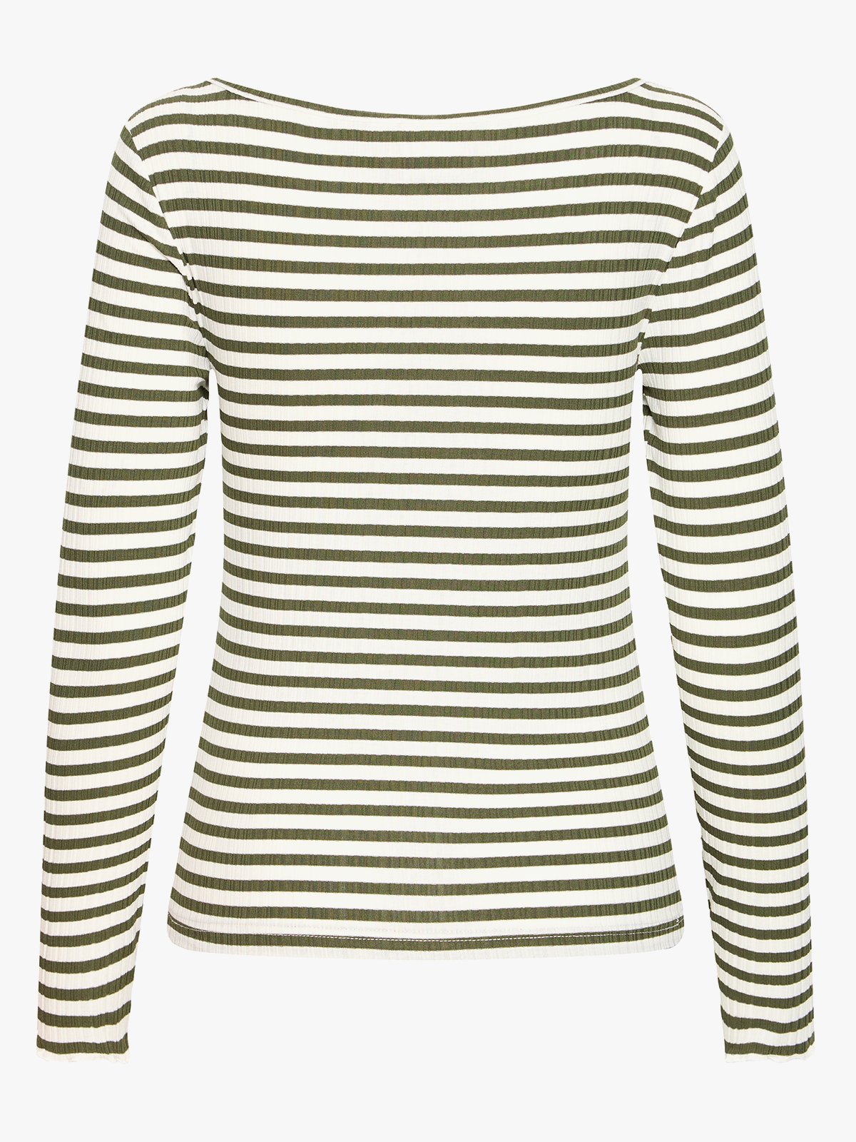 Ichi Cella Long Sleeve Cloud / Rifle Green