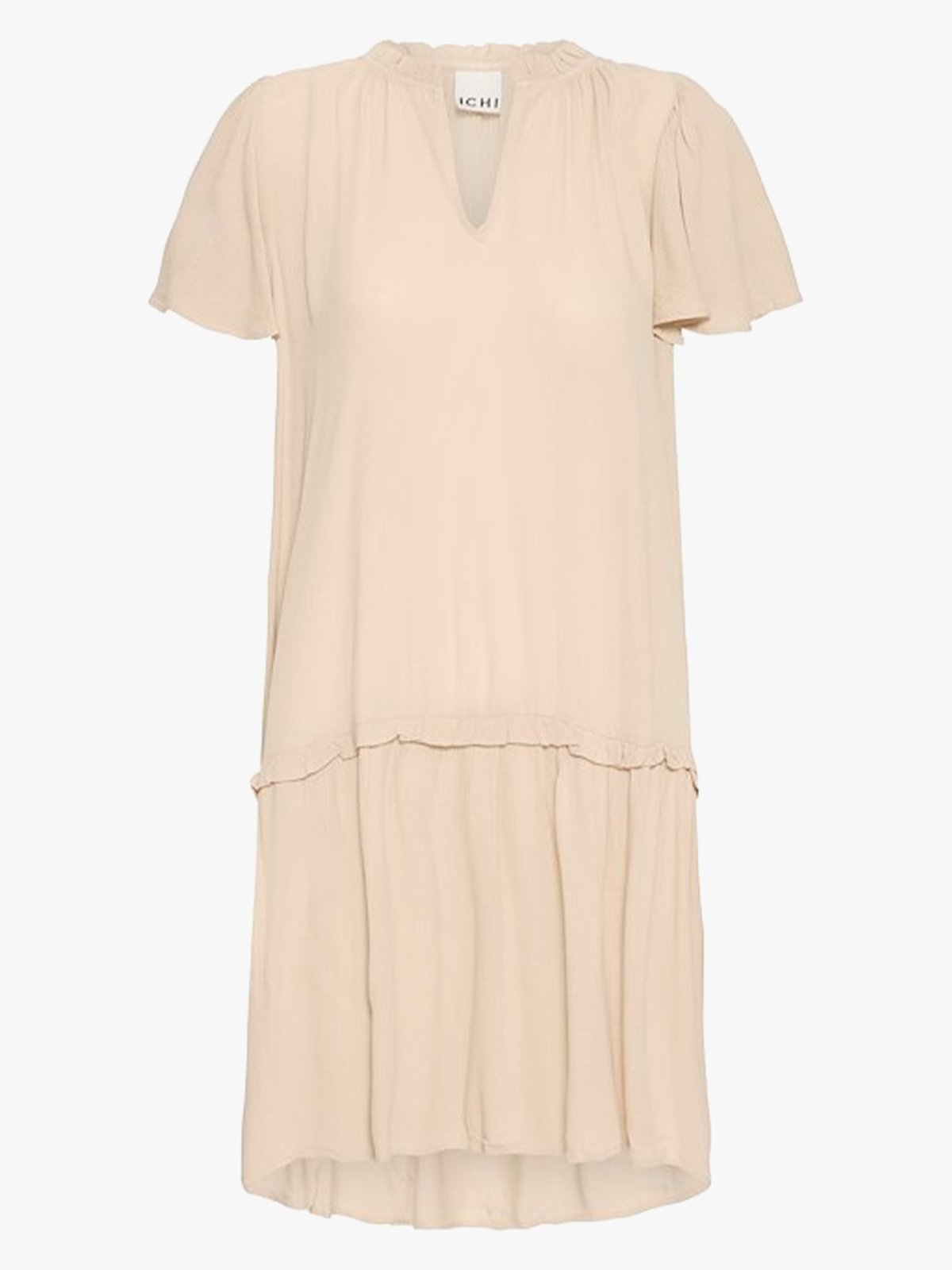 Ichi Marrakech Solid Dress 18 Oxford Tan