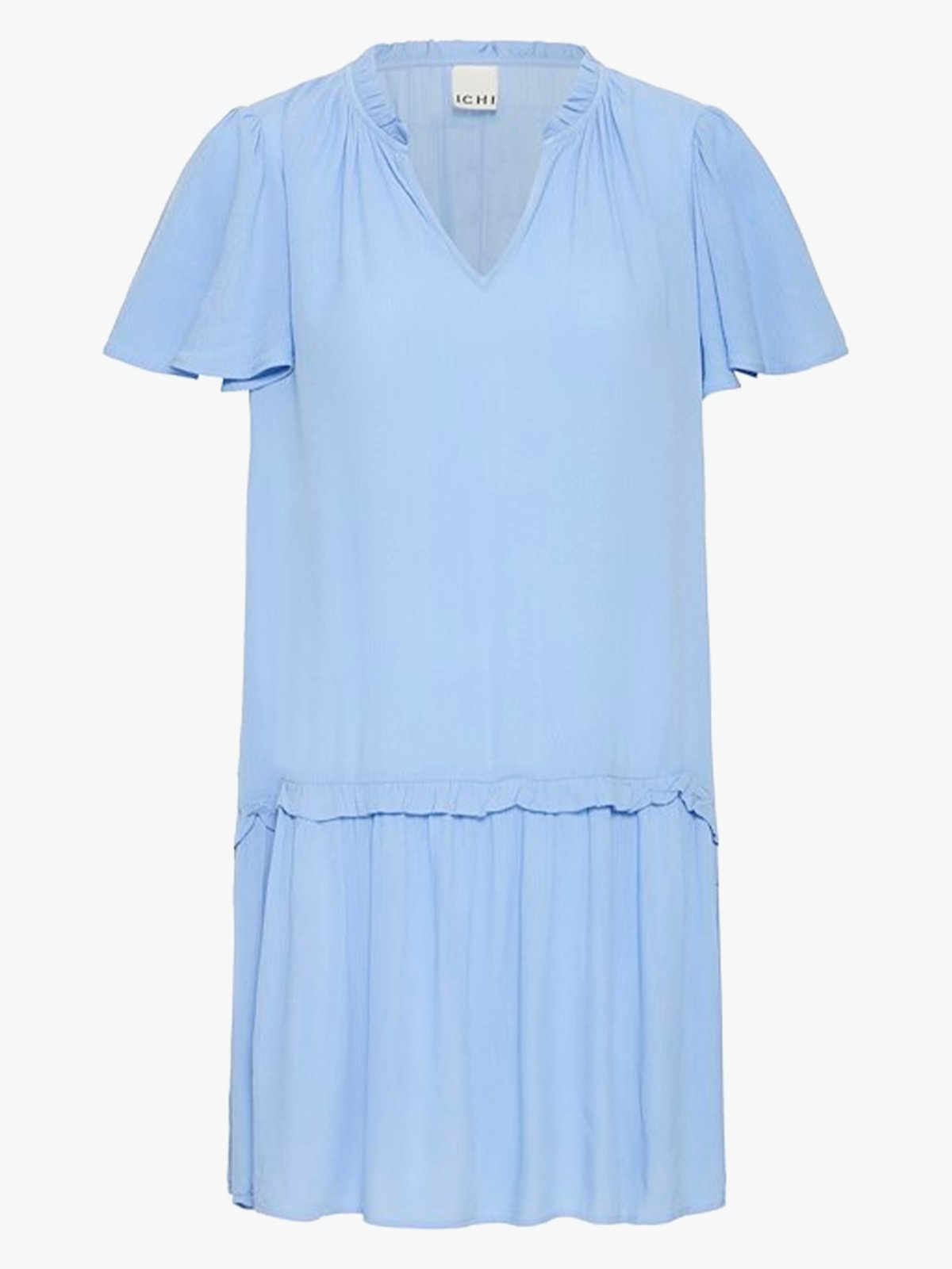 Ichi Marrakech Solid Dress 18 Della Robbia Blue