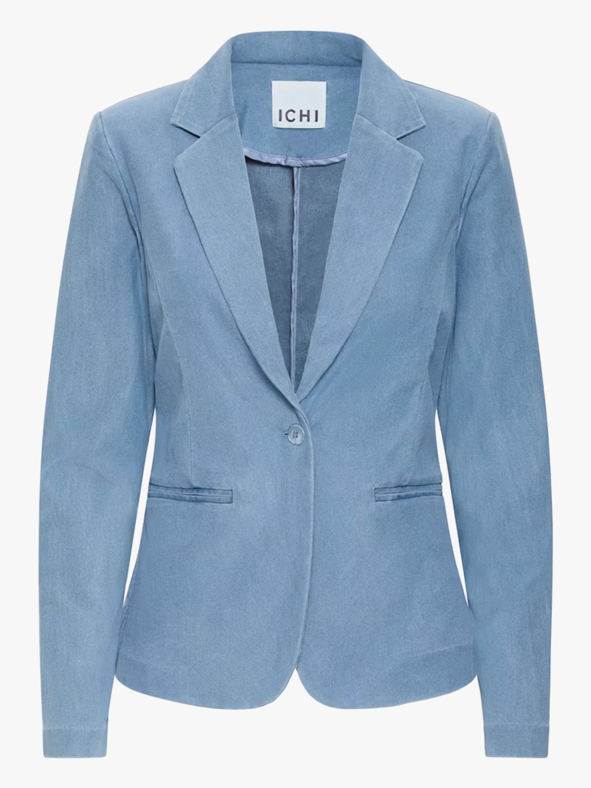 Ichi Kate Denerim Blazer Denim Light Blue