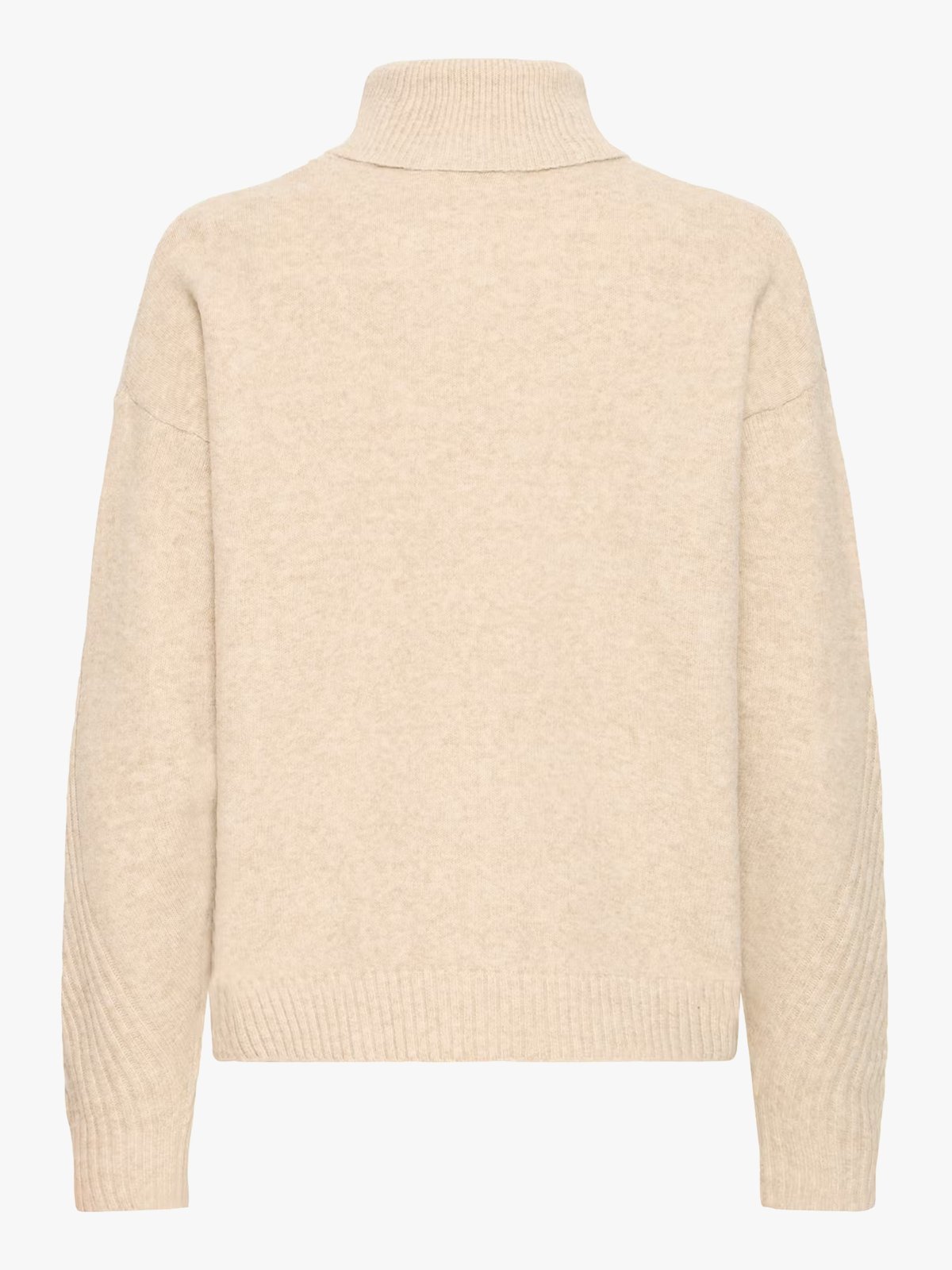 Ichi Dasila Long Sleeve 3 Oatmeal Melange