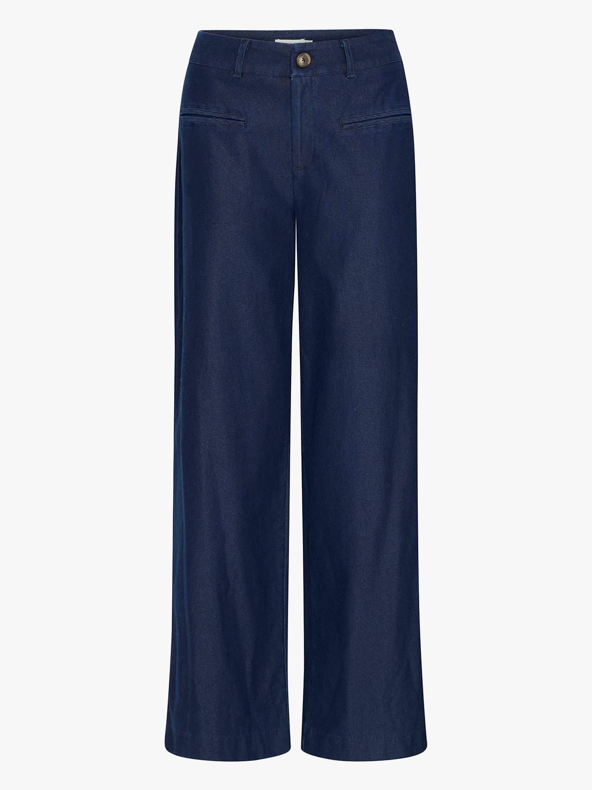 Ichi Kate Denim Pant Dark Blue